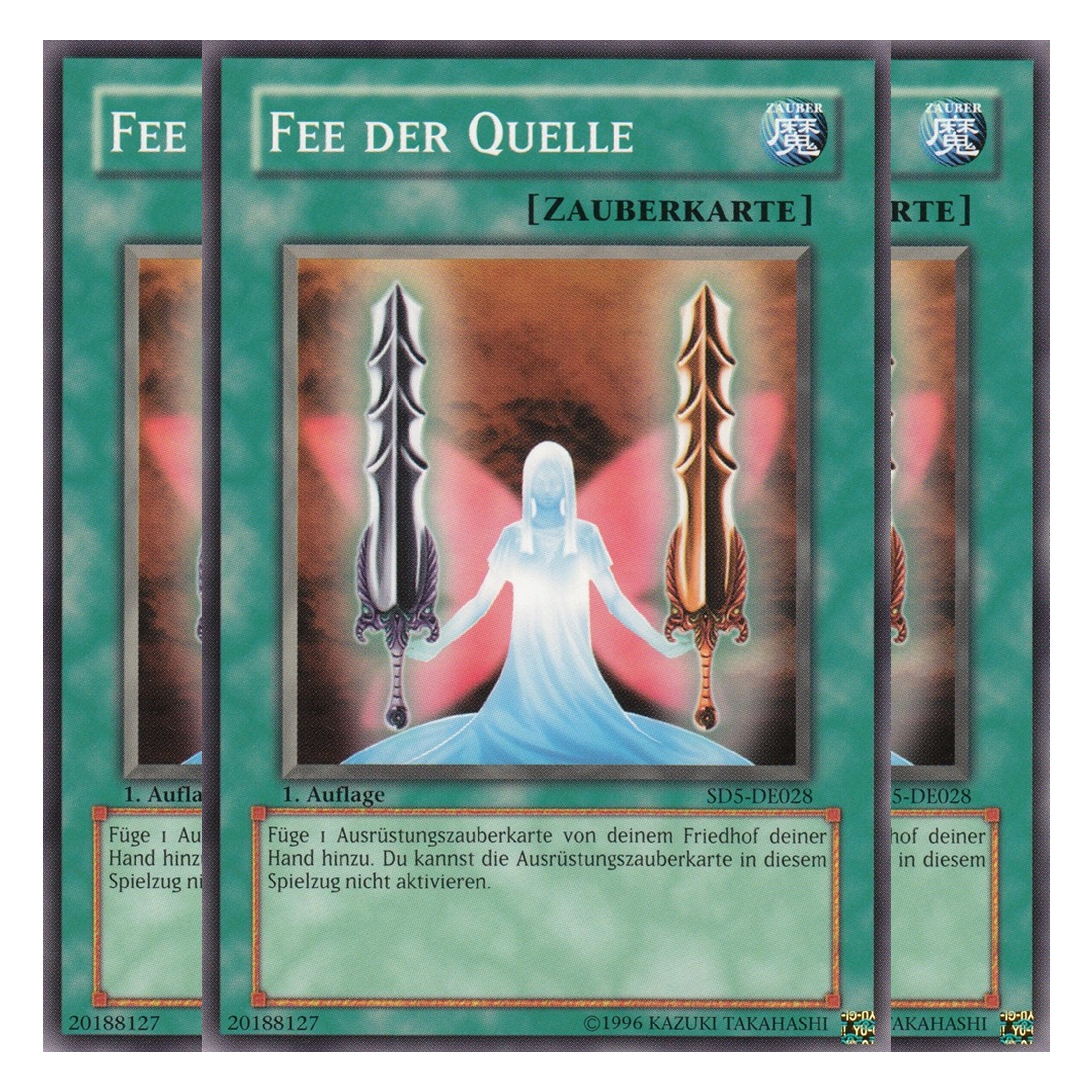 Fee der Quelle - SD5-DE028 - Common - Deutsch - 1. Auflage - Structure Deck: Warrior's Triumph - Playset (3 Kopien)