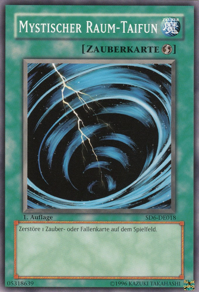 Mystischer Raum-Taifun - SD6-DE018 - Common - Deutsch - 1. Auflage - Structure Deck: Warrior's Triumph - Yugioh