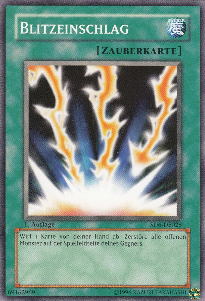 Blitzeinschlag - SD6-DE028 - Common - Deutsch - 1. Auflage - Structure Deck: Warrior's Triumph - Yugioh