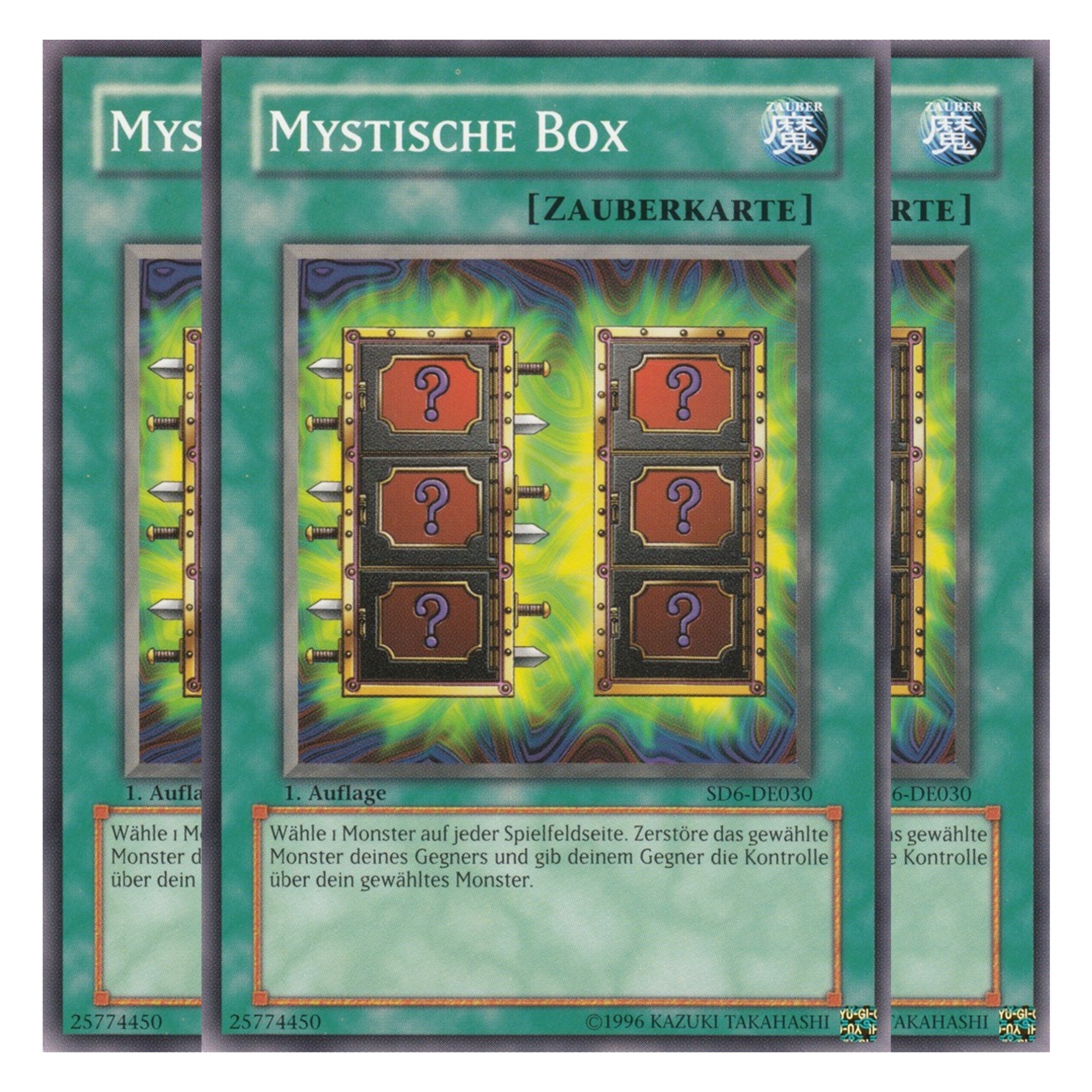 Mystische Box - SD6-DE030 - Common - Deutsch - 1. Auflage - Structure Deck: Spellcaster's Judgment - Playset (3 Kopien)