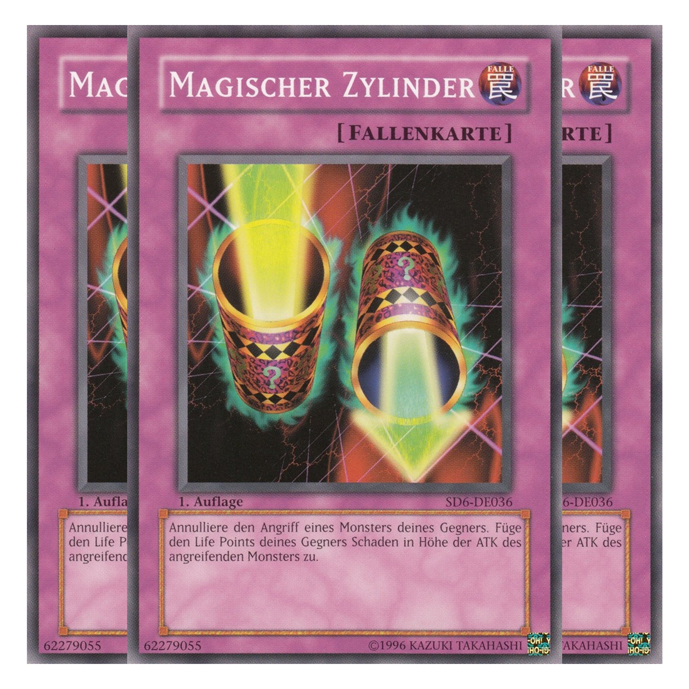 Magischer Zylinder - SD6-DE036 - Common - Deutsch - 1. Auflage - Structure Deck: Spellcaster's Judgment - Playset (3 Kopien)