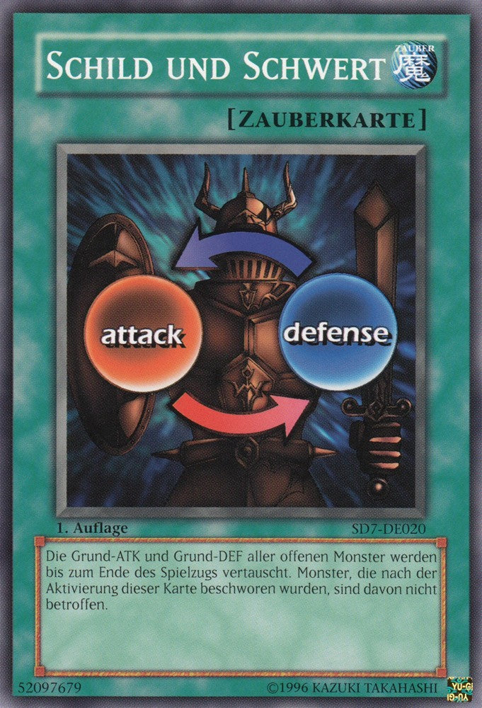 Schild und Schwert - SD7-DE020 - Common - Deutsch - 1. Auflage - Structure Deck: Invincible Fortress - Yugioh