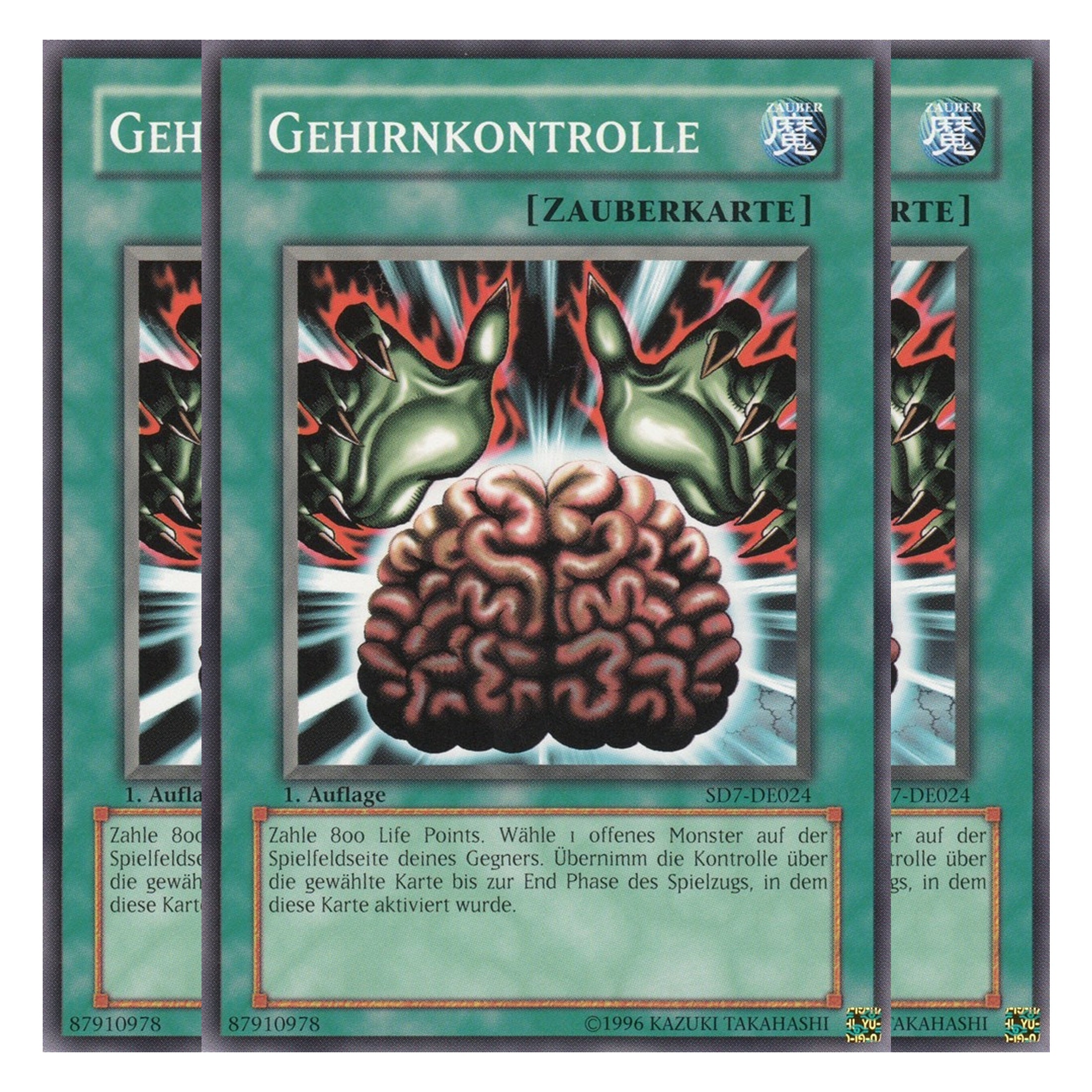 Gehirnkontrolle - SD7-DE024 - Common - Deutsch - 1. Auflage - Structure Deck: Invincible Fortress - Playset (3 Kopien)