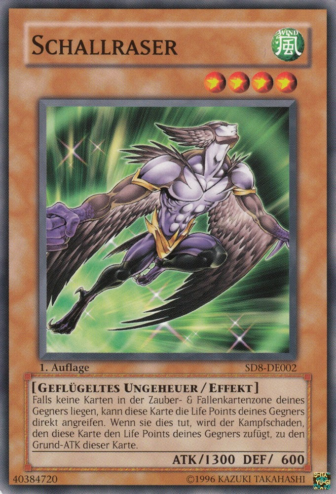 Schall-Ente - SD8-DE003 - Common - Deutsch - 1. Auflage - Structure Deck: Lord of the Storm - Yugioh