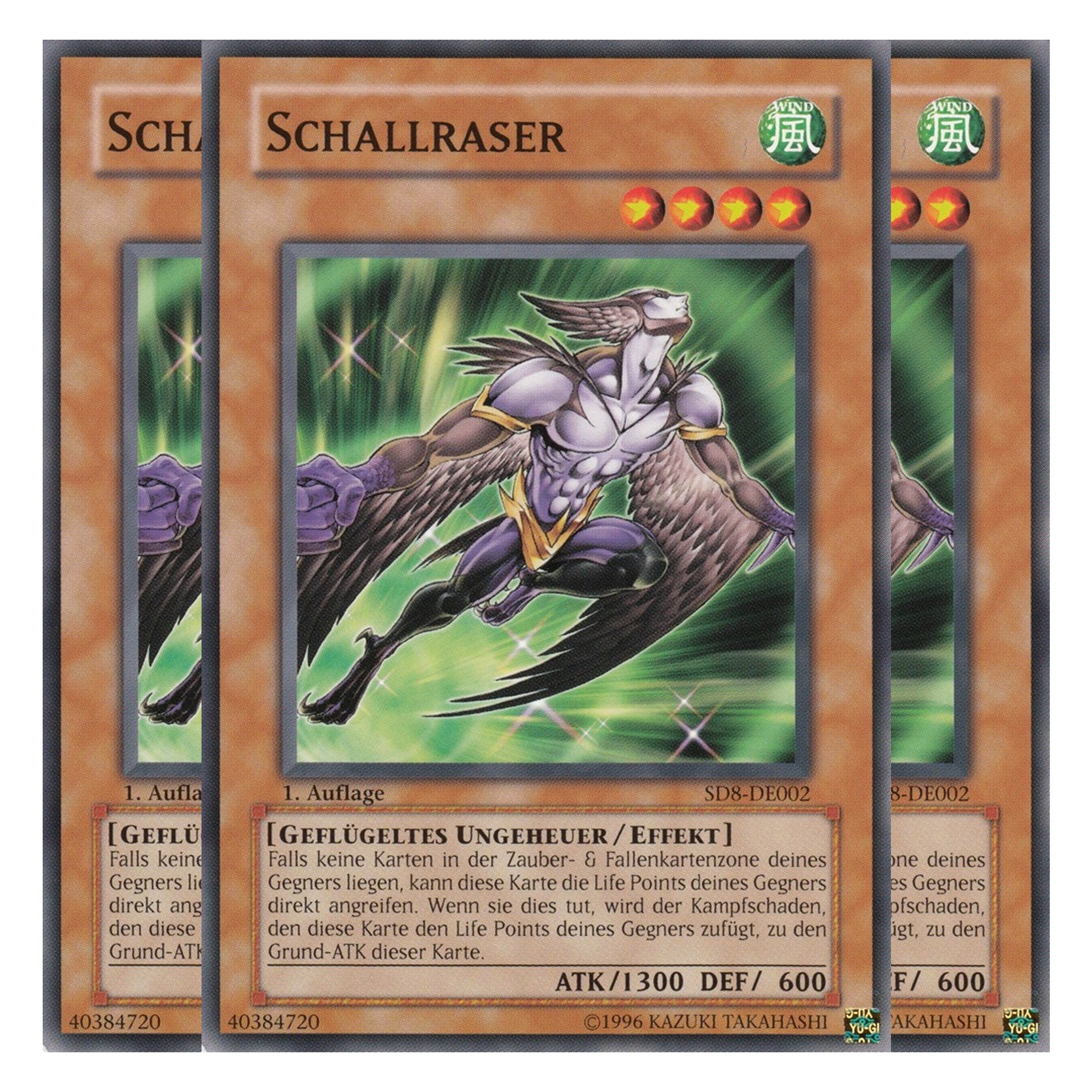 Schallraser - SD8-DE002 - Common - Deutsch - 1. Auflage - Structure Deck: Lord of the Storm - Playset (3 Kopien)