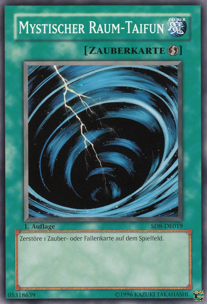Mystischer Raum-Taifun - SD8-DE019 - Common - Deutsch - 1. Auflage - Structure Deck: Lord of the Storm - Yugioh