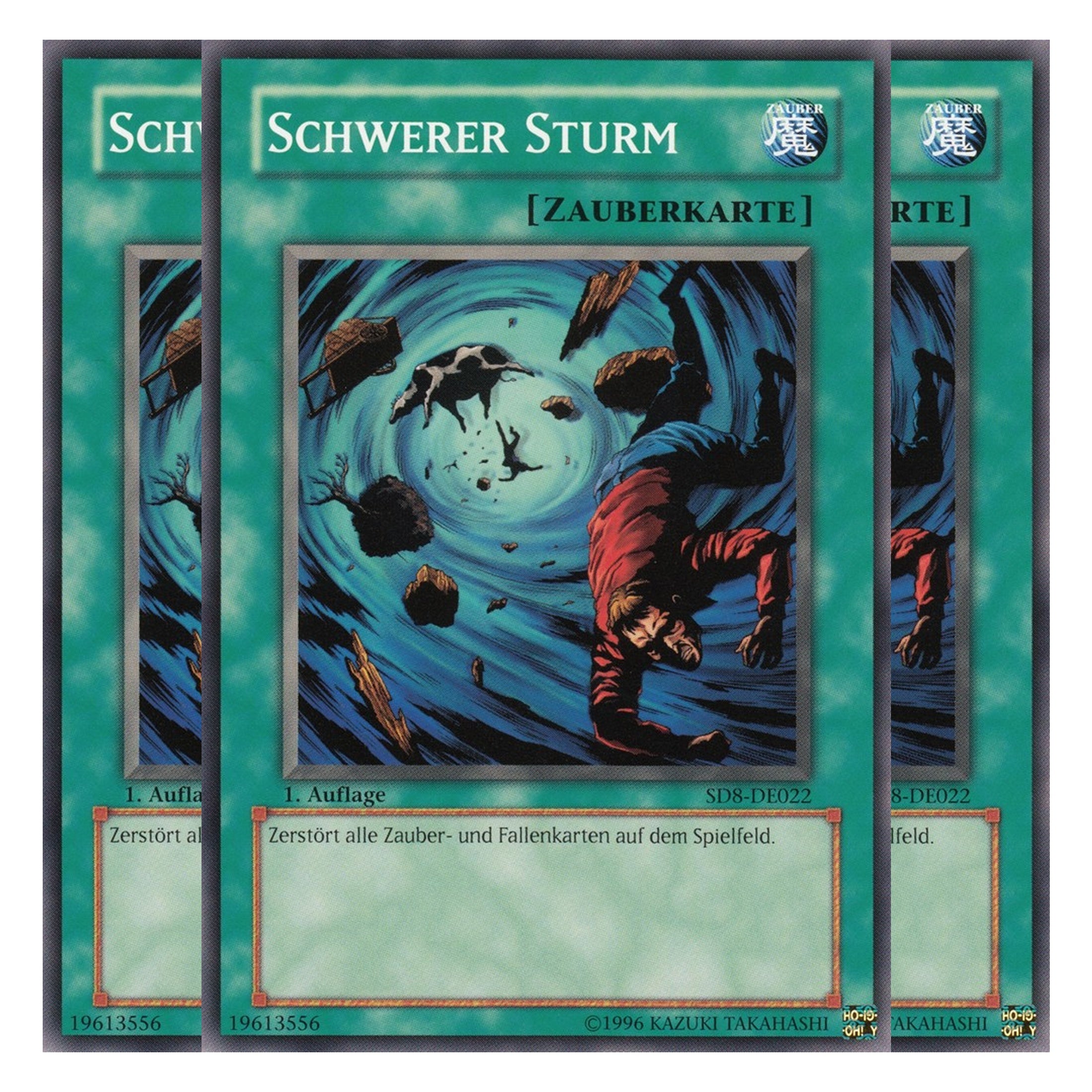 Schwerer Sturm - SD8-DE022 - Common - Deutsch - 1. Auflage - Structure Deck: Lord of the Storm - Playset (3 Kopien)