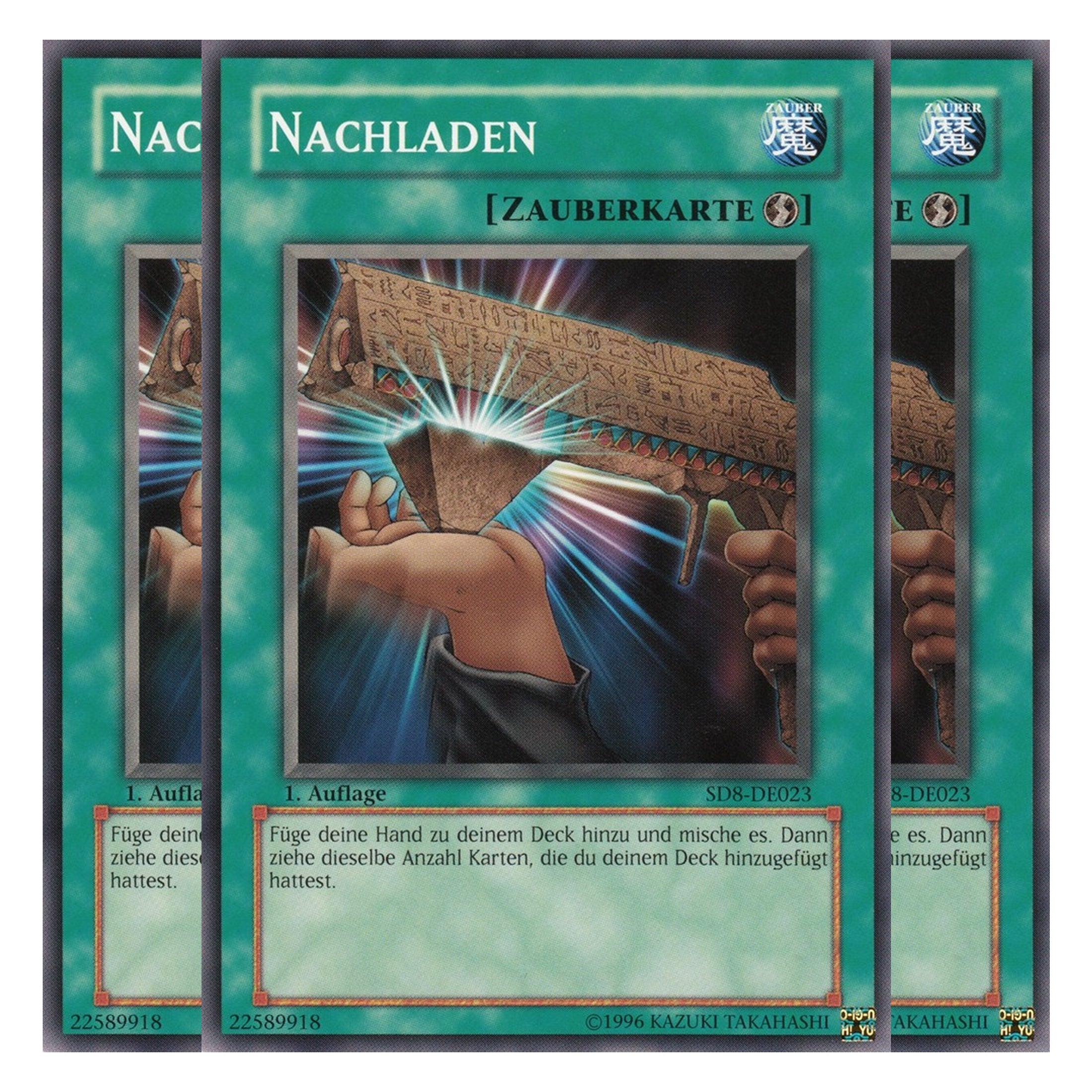 Nachladen - SD8-DE023 - Common - Deutsch - 1. Auflage - Structure Deck: Lord of the Storm - Playset (3 Kopien)
