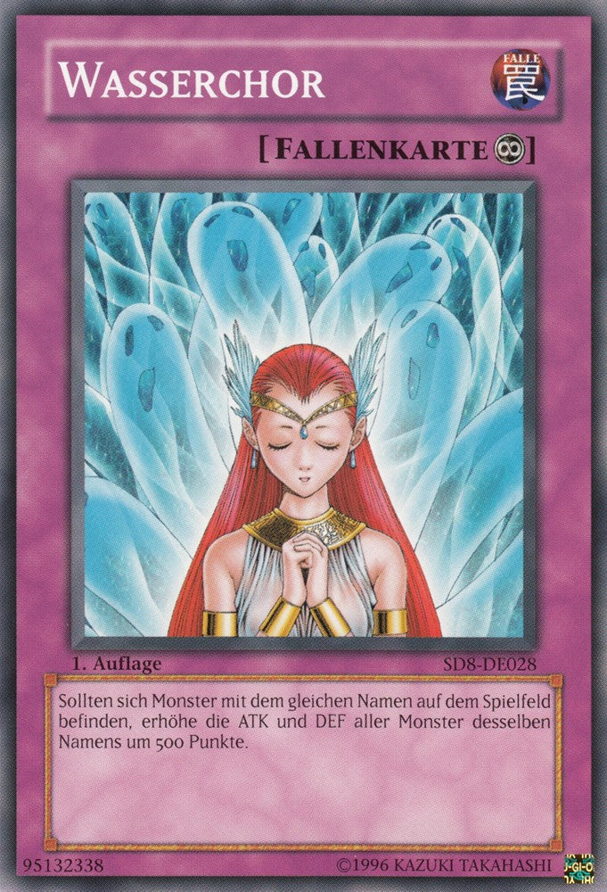 Wasserchor - SD8-DE028 - Common - Deutsch - 1. Auflage - Structure Deck: Lord of the Storm - Yugioh