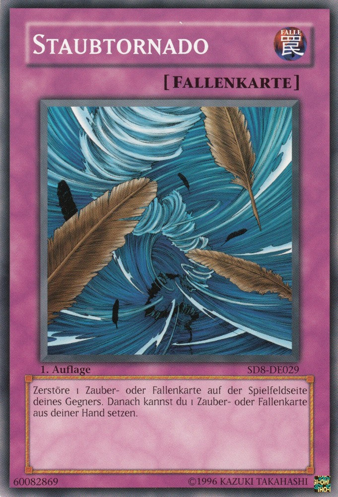 Staubtornado - SD8-DE029 - Common - Deutsch - 1. Auflage - Structure Deck: Lord of the Storm - Yugioh