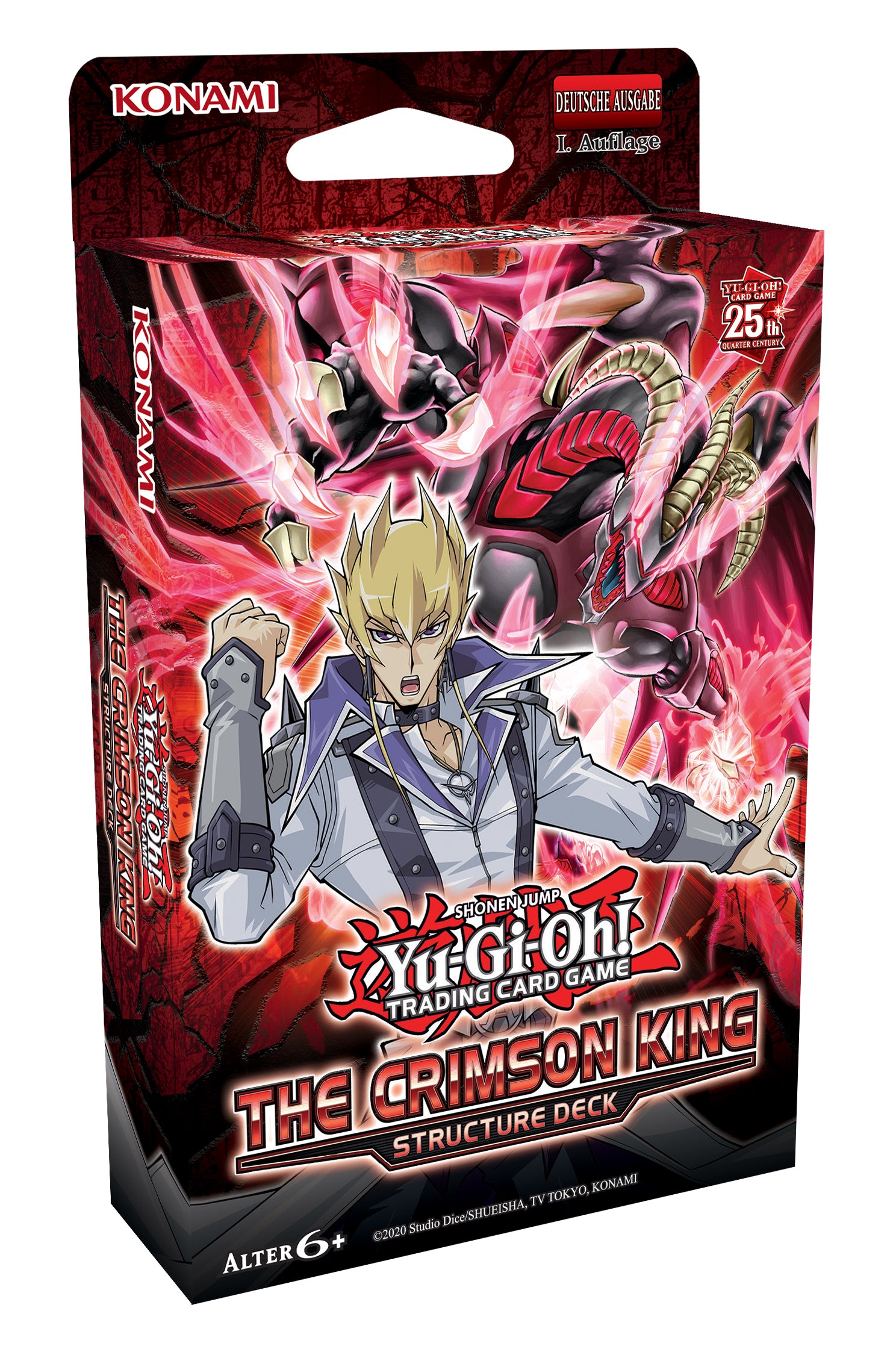 Yugioh - Structure Deck The Crimson King - Deutsch - 1. Auflage - Originalverpackt