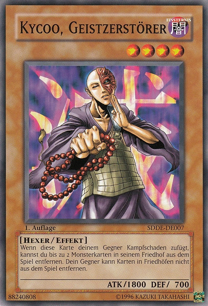 Kycoo, Geistzerstörer - SDDE-DE007 - Common - Deutsch - 1. Auflage - Structure Deck: The Dark Emperor - Yugioh