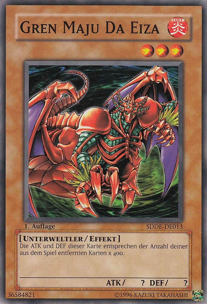 Gren Maju Da Eiza - SDDE-DE013 - Common - Deutsch - 1. Auflage - Structure Deck: The Dark Emperor - Yugioh