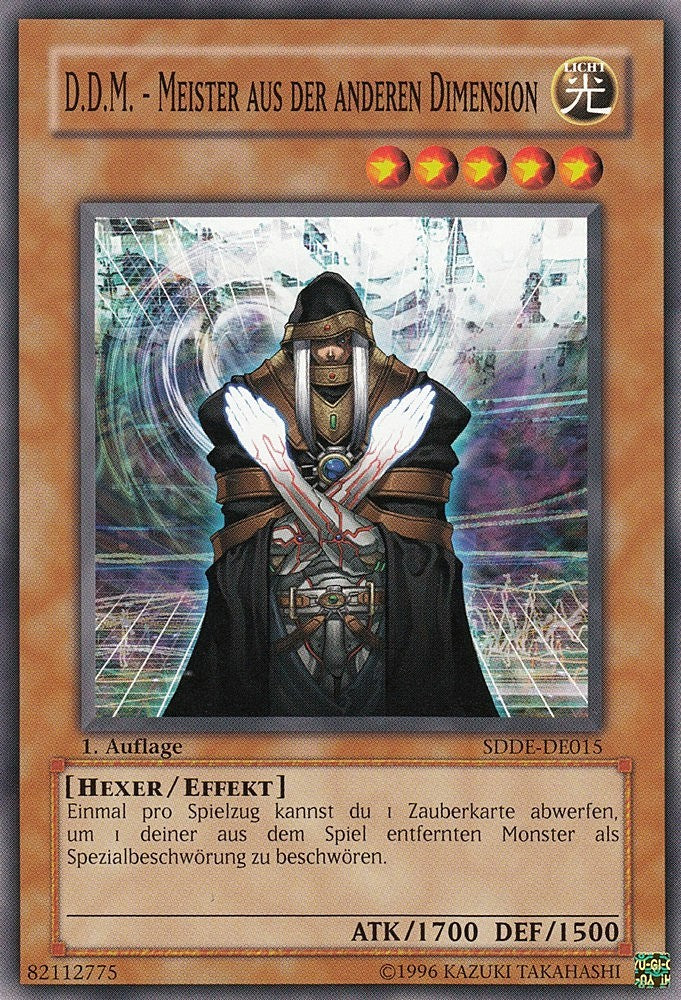 D.D.M. - Meister aus der anderen Dimension - SDDE-DE015 - Common - Deutsch - 1. Auflage - Structure Deck: The Dark Emperor