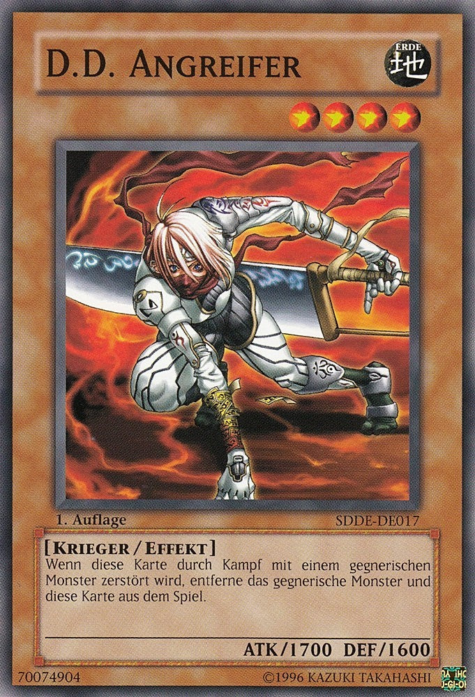 D. D. Angreifer - SDDE-DE017 - Common - Deutsch - 1. Auflage - Structure Deck: The Dark Emperor - Yugioh