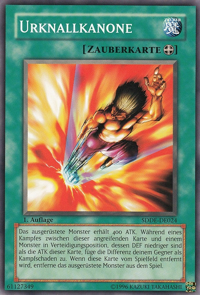 Urknallkanone - SDDE-DE024 - Common - Deutsch - 1. Auflage - Structure Deck: The Dark Emperor - Yugioh