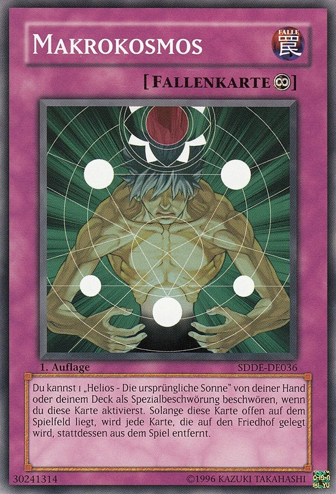 Makrokosmos - SDDE-DE036 - Common - Deutsch - 1. Auflage - Structure Deck: The Dark Emperor - Yugioh
