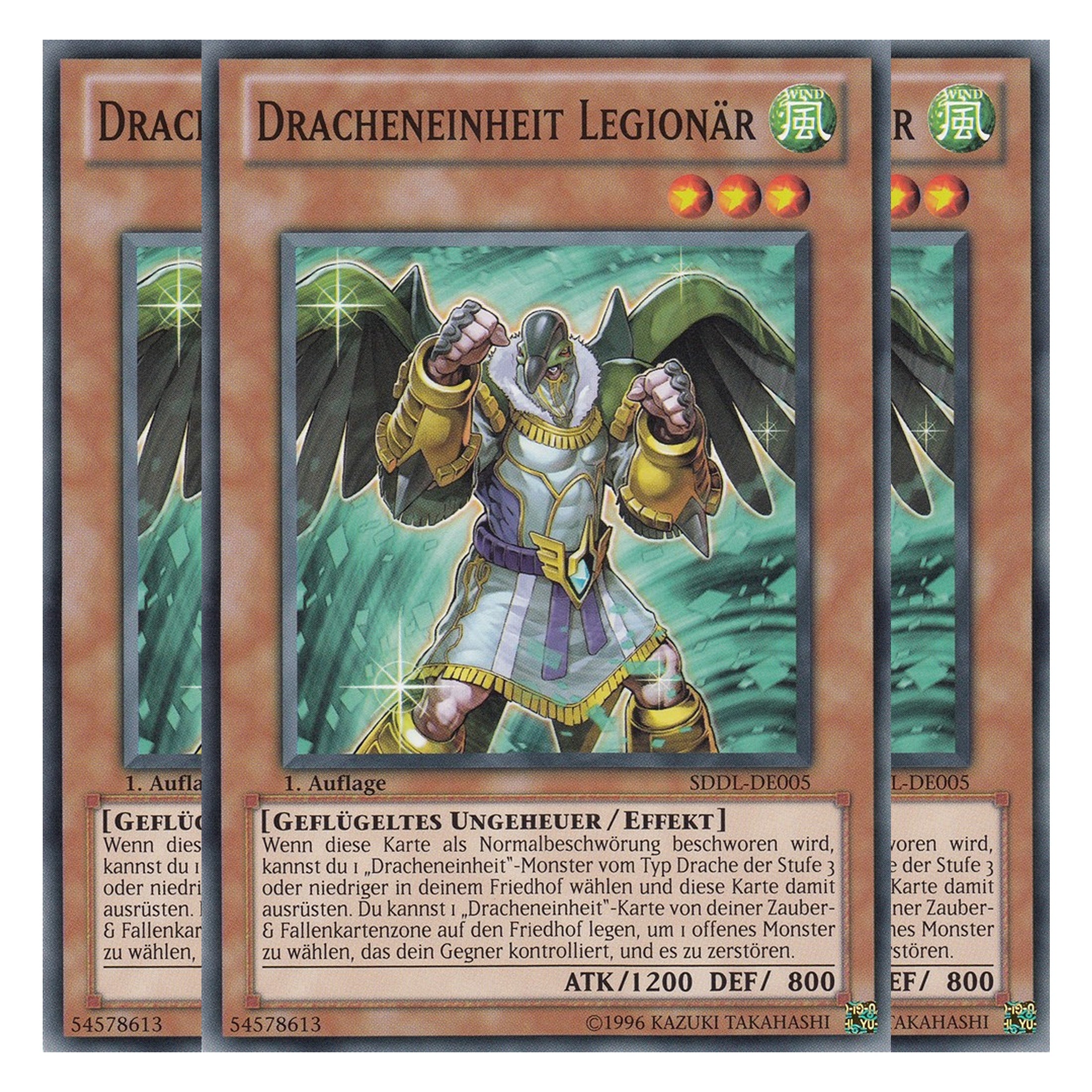 Dracheneinheit Legionär - SDDL-DE005 - Common - Deutsch - 1. Auflage - Structure Deck: Dragunity Legion - Playset (3 Kopien)