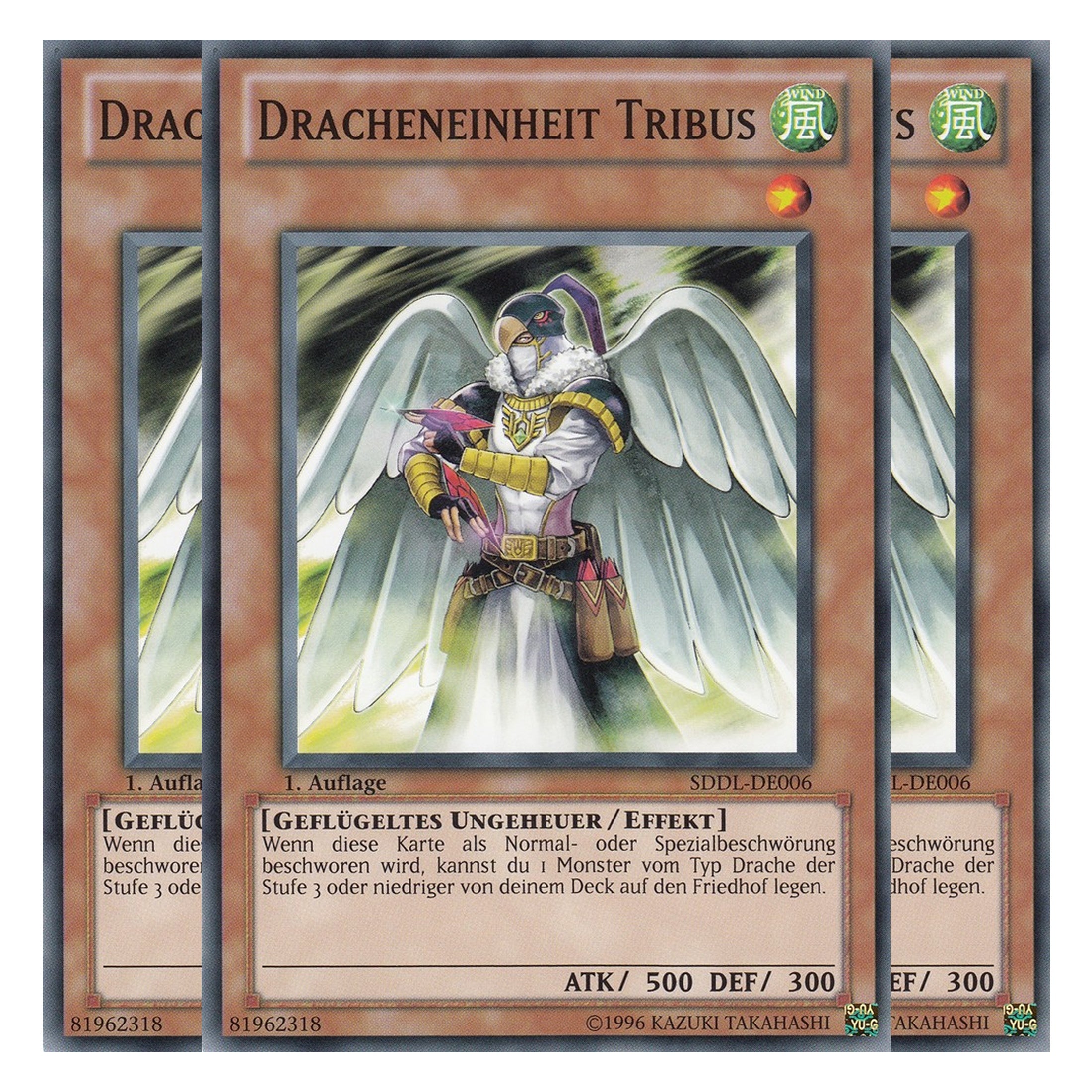 Dracheneinheit Tribus - SDDL-DE006 - Common - Deutsch - 1. Auflage - Structure Deck: Dragunity Legion - Playset (3 Kopien)