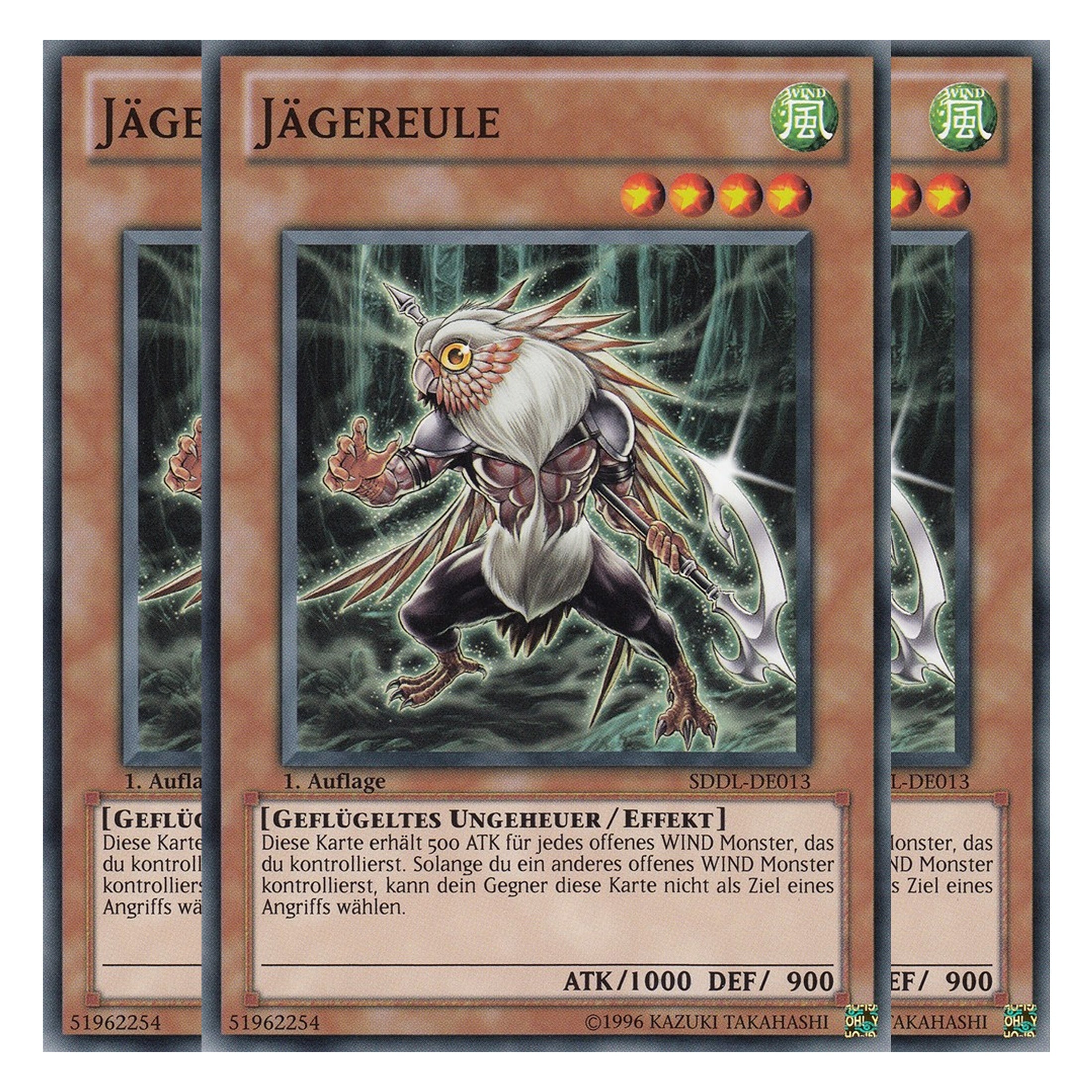 Jägereule - SDDL-DE013 - Common - Deutsch - 1. Auflage - Structure Deck: Dragunity Legion - Playset (3 Kopien)