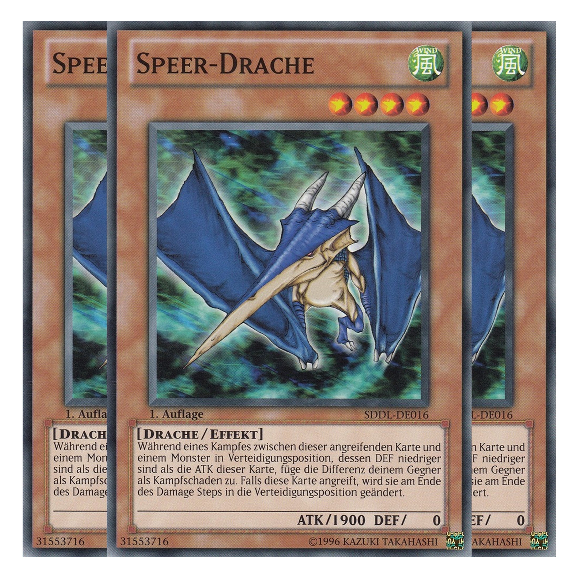 Speer-Drache - SDDL-DE016 - Common - Deutsch - 1. Auflage - Structure Deck: Dragunity Legion - Playset (3 Kopien)