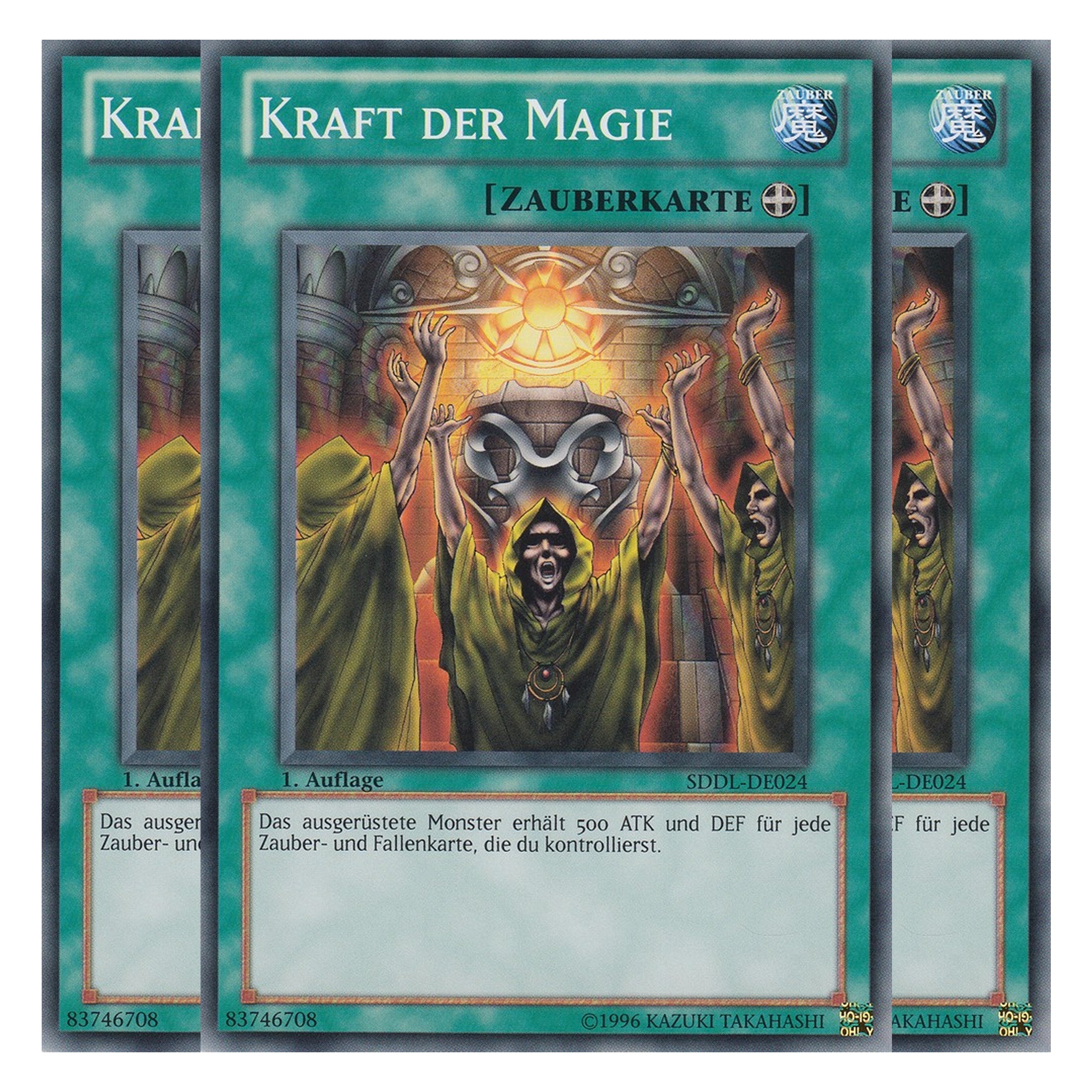Kraft der Magie - SDDL-DE024 - Common - Deutsch - 1. Auflage - Structure Deck: Dragunity Legion - Playset (3 Kopien)