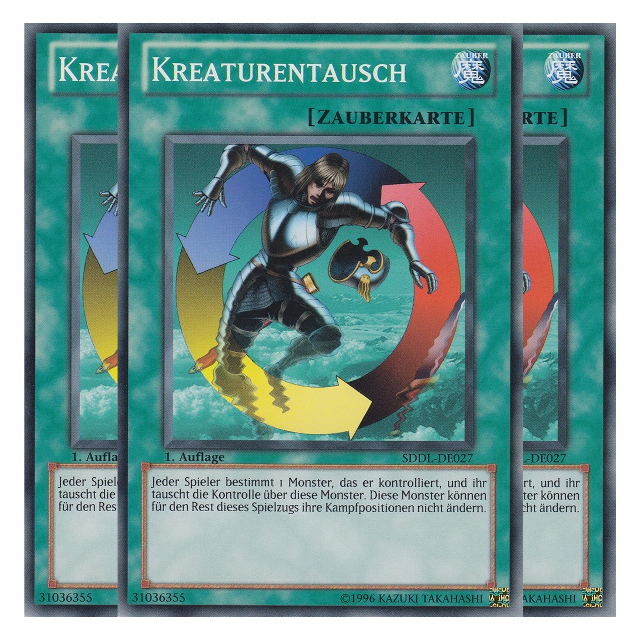 Kreaturentausch - SDDL-DE027 - Common - Deutsch - 1. Auflage - Structure Deck: Dragunity Legion - Playset (3 Kopien)