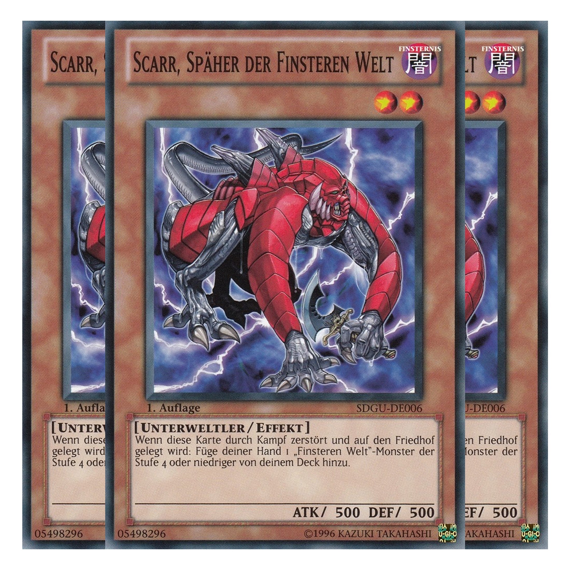 Scarr, Späher der Finsteren Welt - SDGU-DE006 - Common - Deutsch - 1. Auflage - Structure Deck: Gates of the Underworld - Playset (3 Kopien)