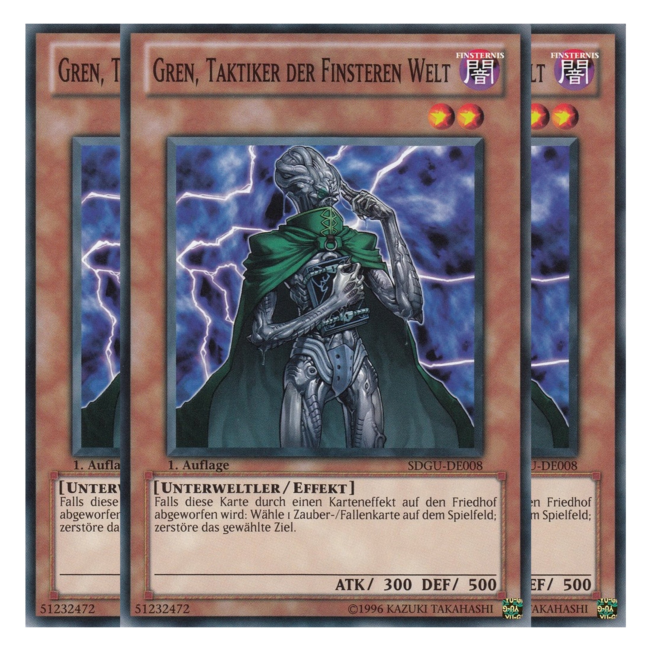 Gren, Taktiker der Finsteren Welt - SDGU-DE008 - Common - Deutsch - 1. Auflage - Structure Deck: Gates of the Underworld - Playset (3 Kopien)