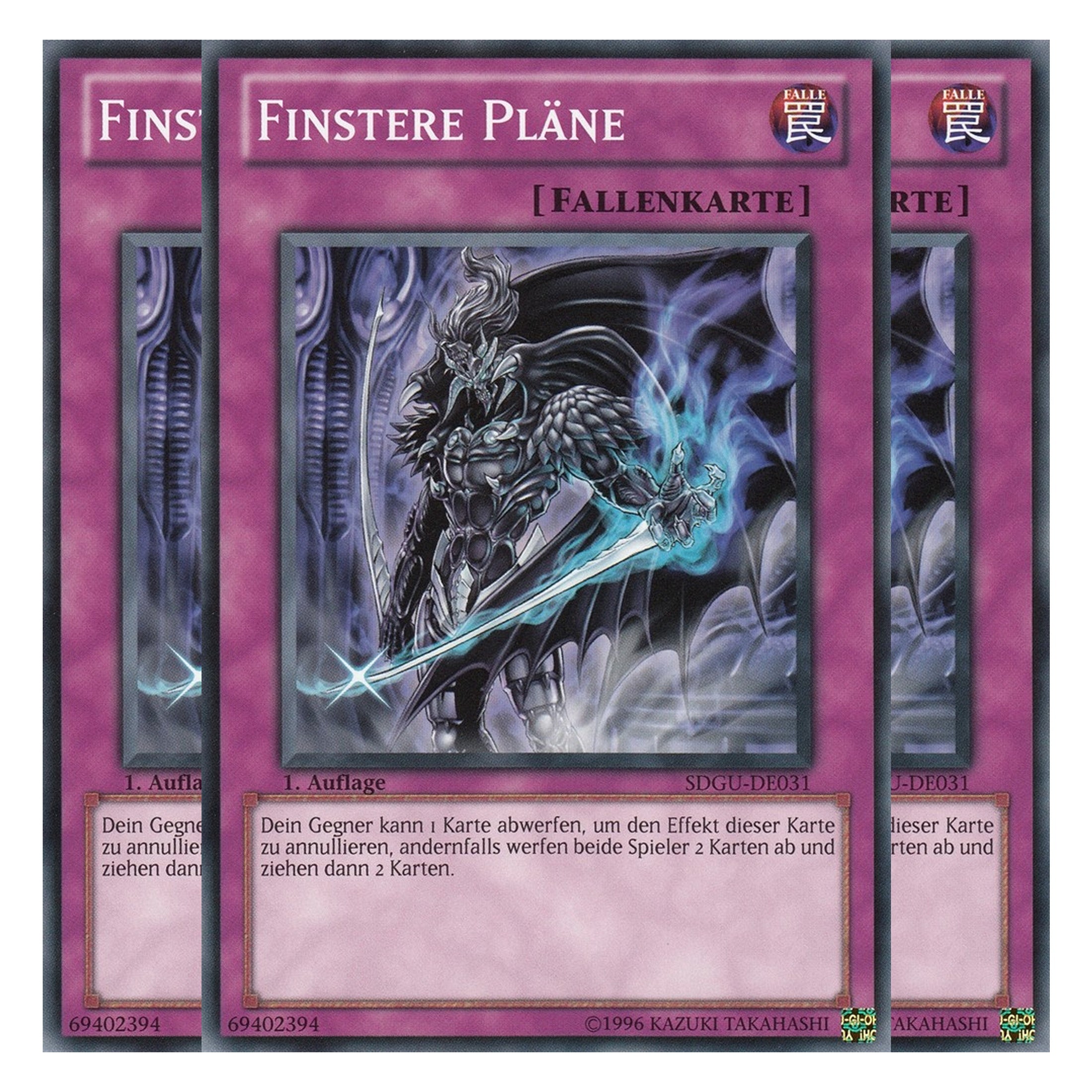 Finstere Pläne - SDGU-DE031 - Common - Deutsch - 1. Auflage - Structure Deck: Gates of the Underworld - Playset (3 Kopien)