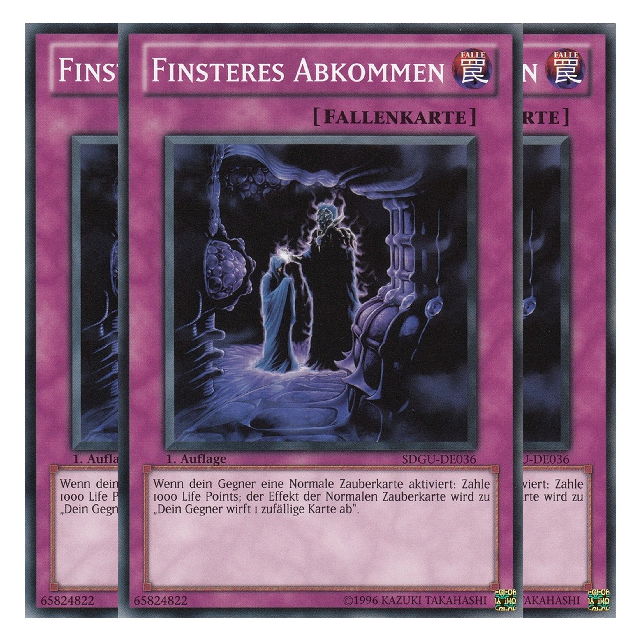 Finsteres Abkommen - SDGU-DE036 - Common - Deutsch - 1. Auflage - Structure Deck: Gates of the Underworld - Playset (3 Kopien)