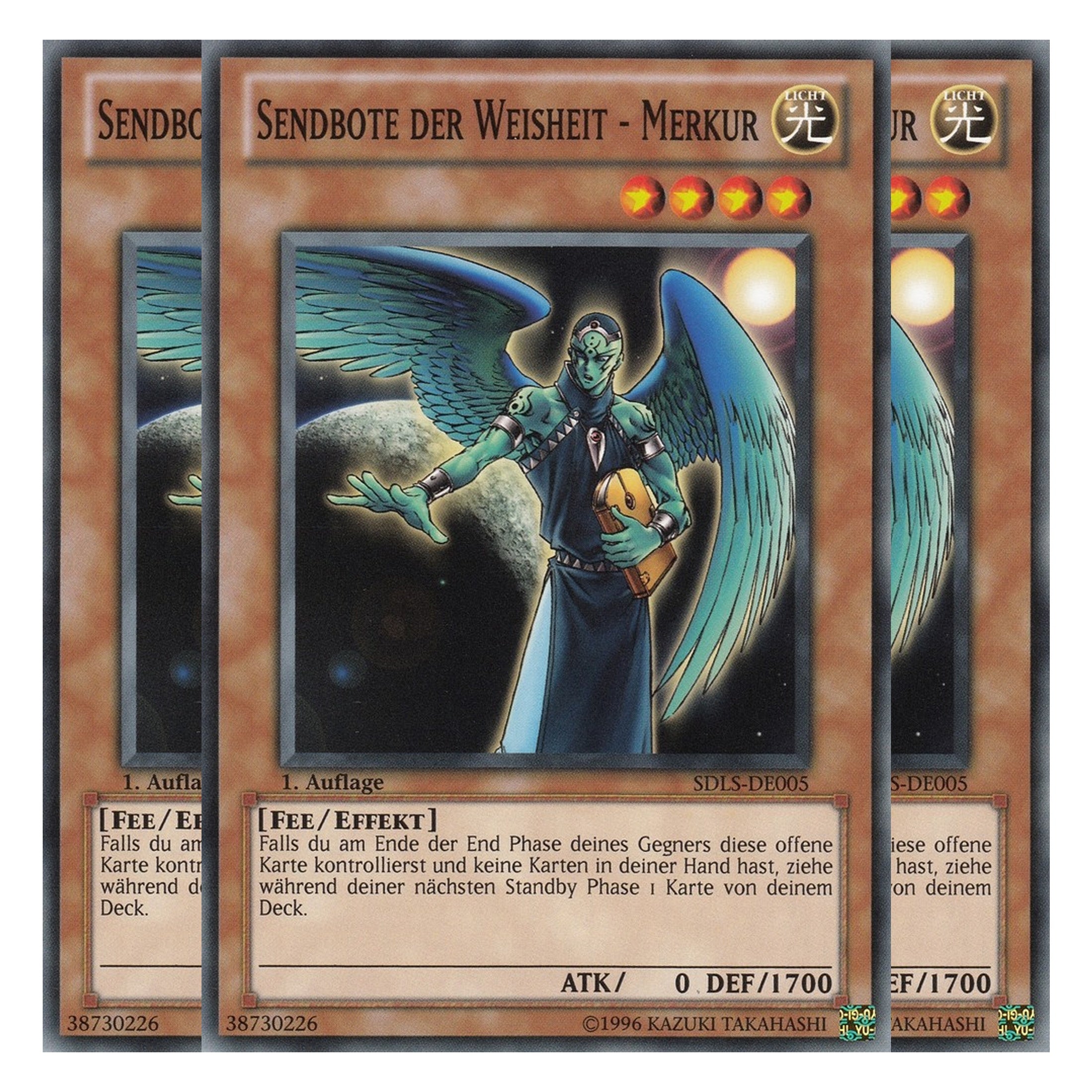 Sendbote der Weisheit - Merkur - SDLS-DE005 - Common - Deutsch - 1. Auflage - Structure Deck: Lost Sanctuary - Playset (3 Kopien)