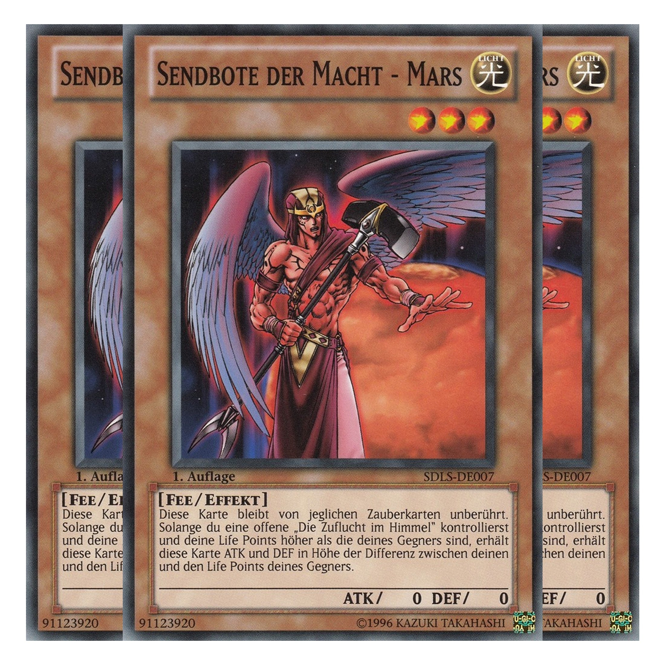 Sendbote der Macht - Mars - SDLS-DE007 - Common - Deutsch - 1. Auflage - Structure Deck: Lost Sanctuary - Playset (3 Kopien)