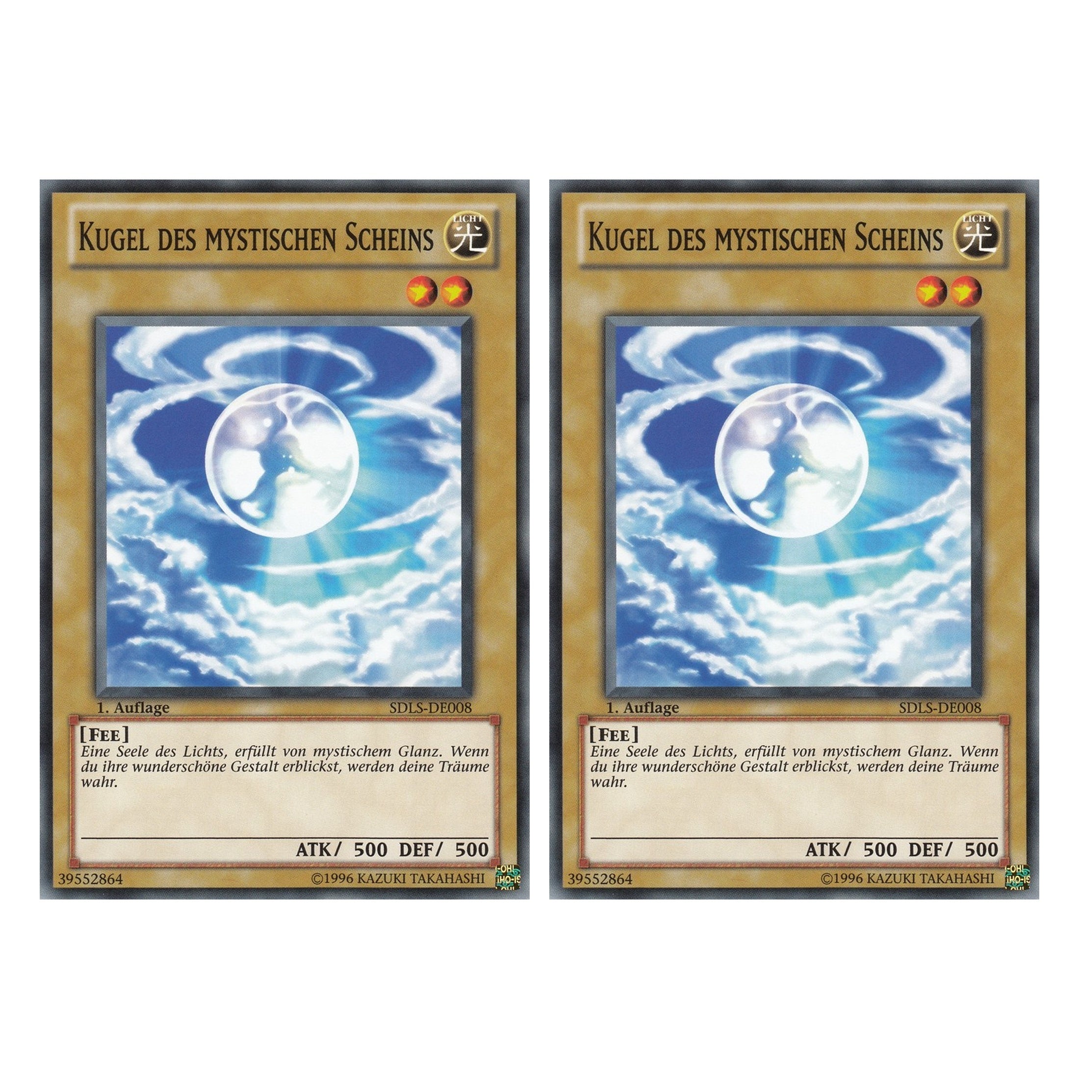 Kugel des mystischen Scheins - SDLS-DE008 - Common - Deutsch - 1. Auflage - Structure Deck: Lost Sanctuary - Duo Set (2 Stück) - Yugioh