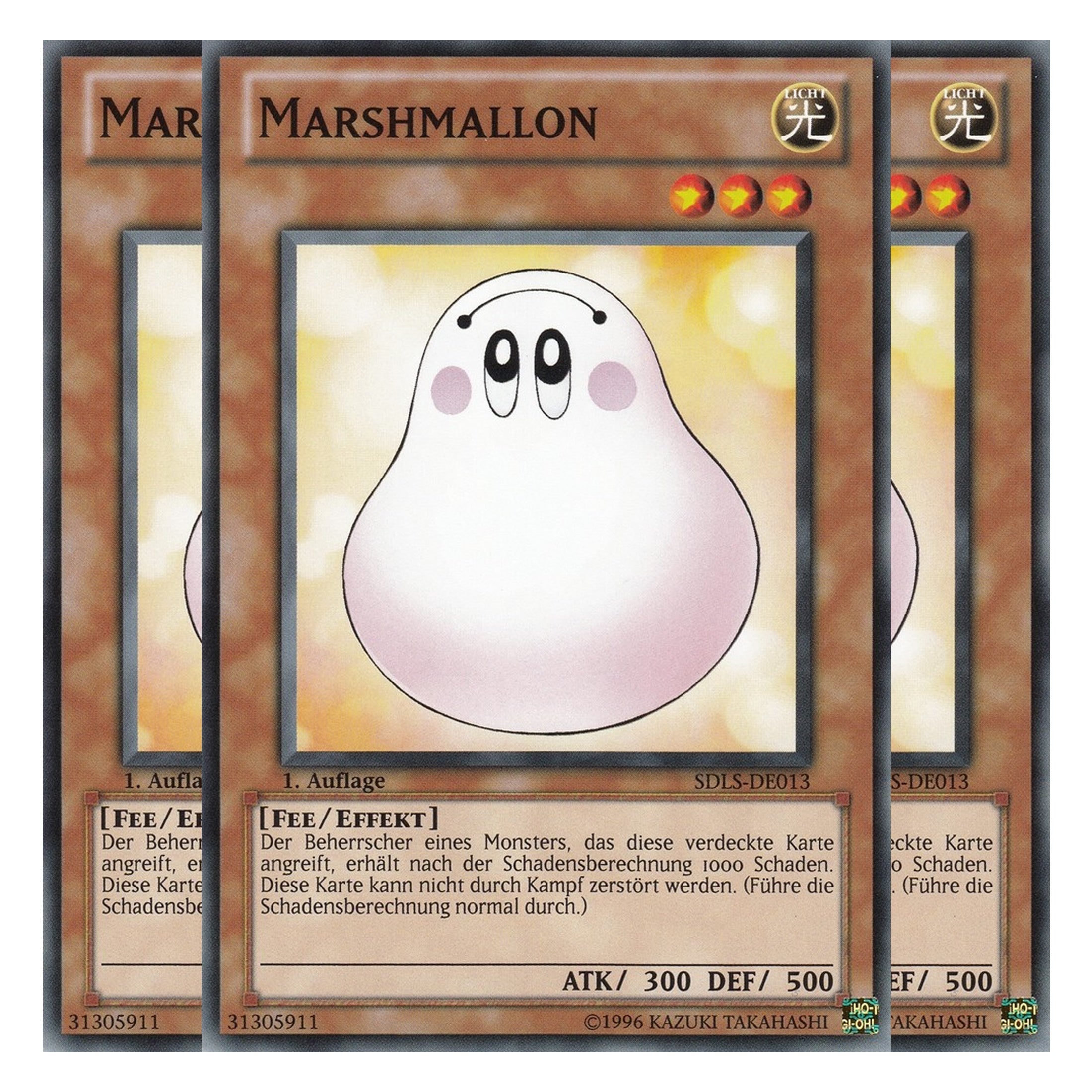 Marshmallon - SDLS-DE013 - Common - Deutsch - 1. Auflage - Structure Deck: Lost Sanctuary - Playset (3 Kopien)