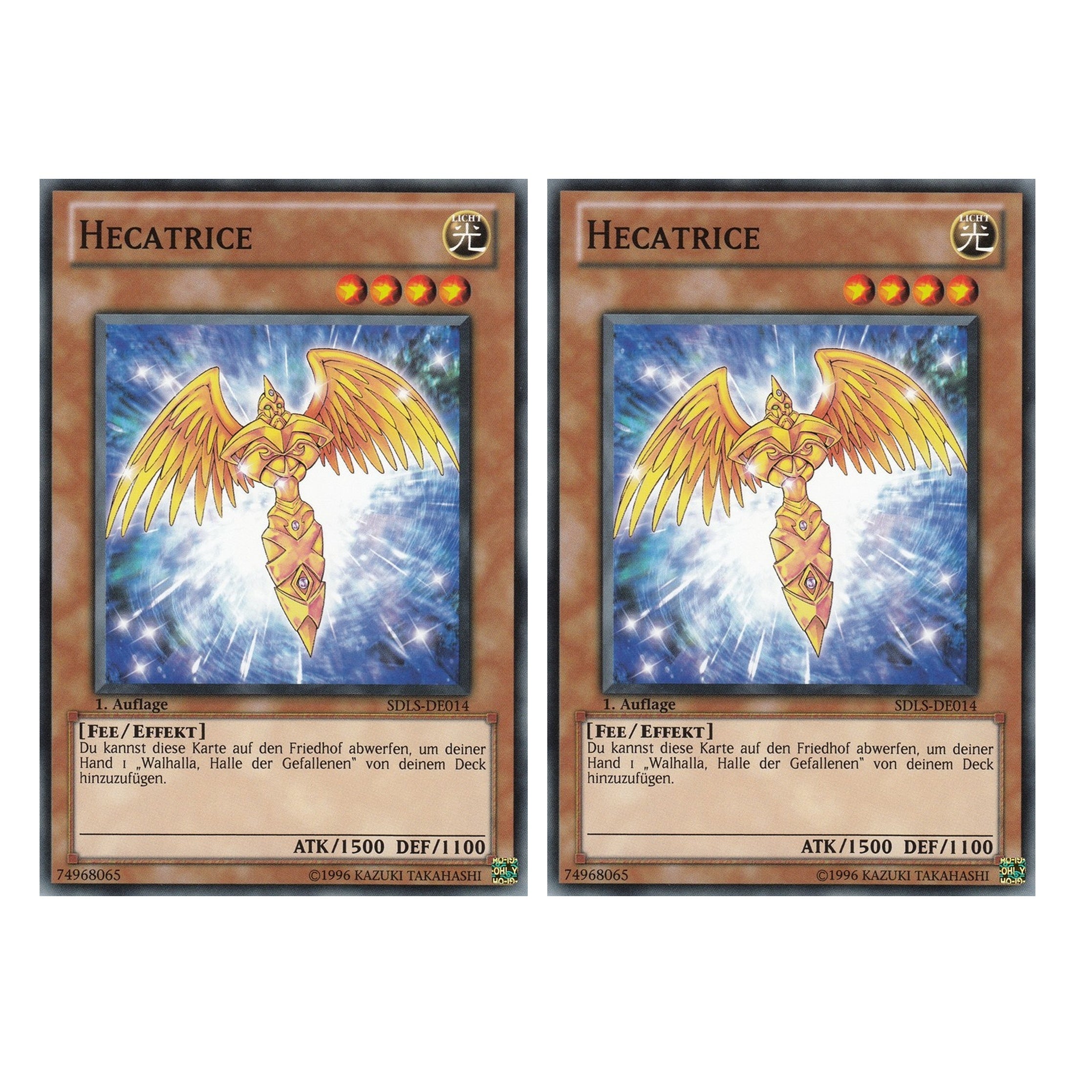 Hecatrice - SDLS-DE014 - Common - Deutsch - 1. Auflage - Structure Deck: Lost Sanctuary - Duo Set (2 Stück) - Yugioh