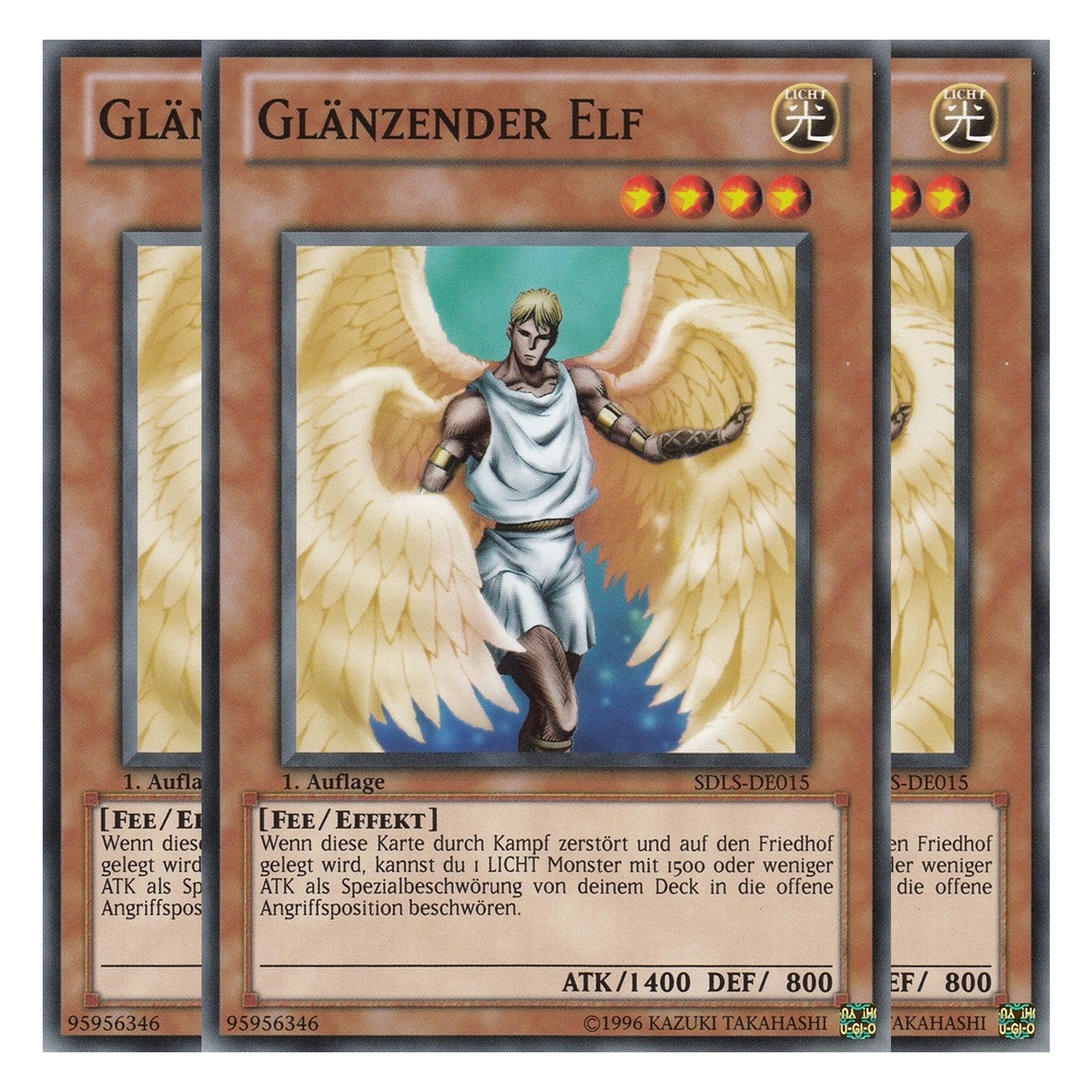 Glänzender Elf - SDLS-DE015 - Common - Deutsch - 1. Auflage - Structure Deck: Lost Sanctuary - Playset (3 Kopien)