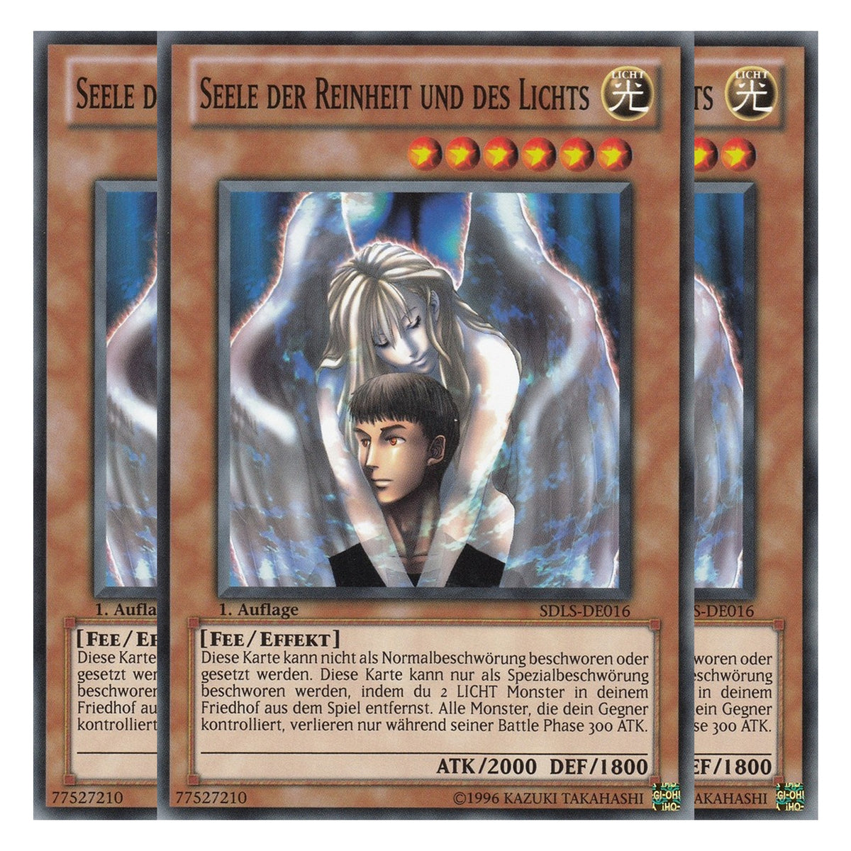 Seele der Reinheit und des Lichts - SDLS-DE016 - Common - Deutsch - 1. Auflage - Structure Deck: Lost Sanctuary - Playset (3 Kopien)