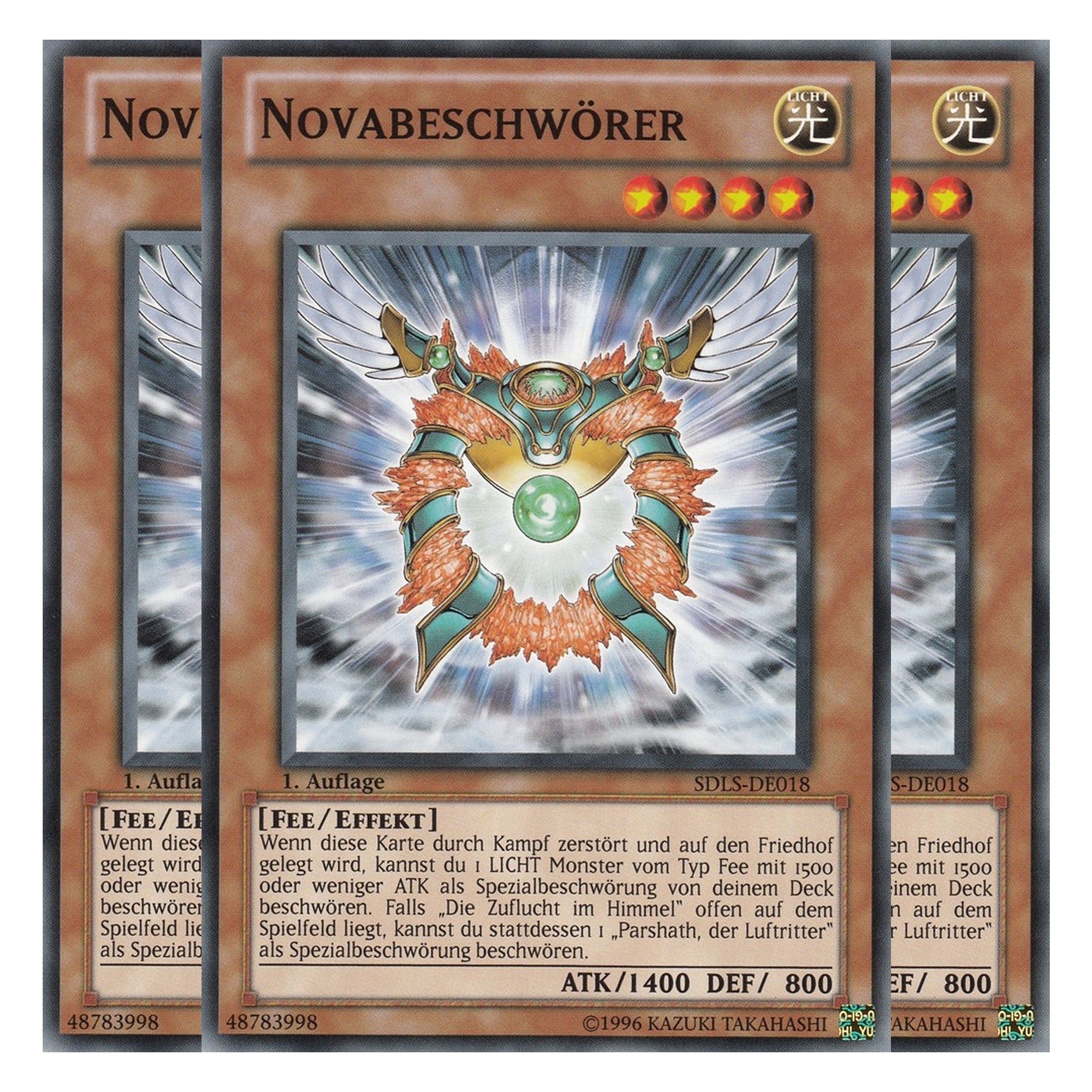 Novabeschwörer - SDLS-DE018 - Common - Deutsch - 1. Auflage - Structure Deck: Lost Sanctuary - Playset (3 Kopien)