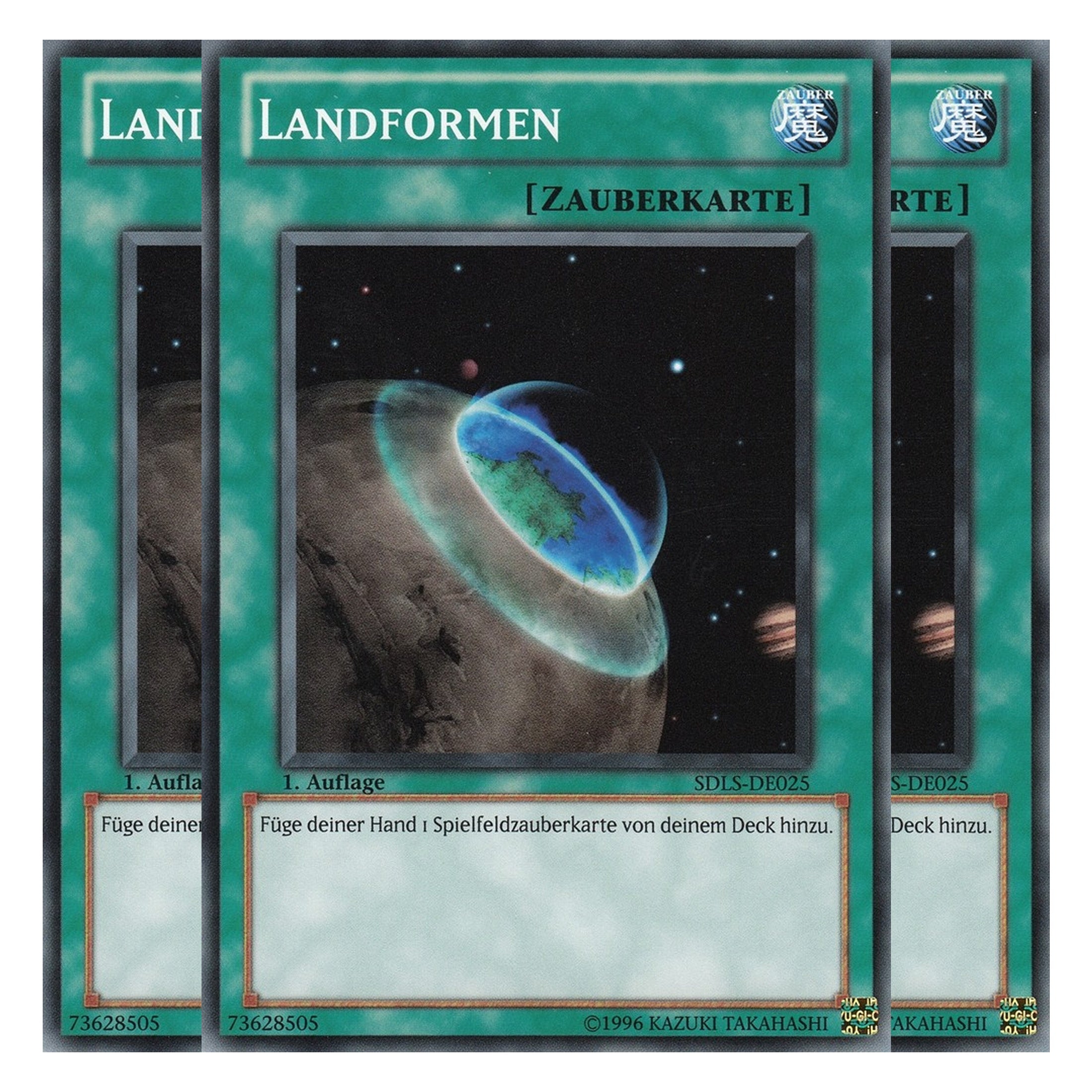 Landformen - SDLS-DE025 - Common - Deutsch - 1. Auflage - Structure Deck: Lost Sanctuary - Playset (3 Kopien)