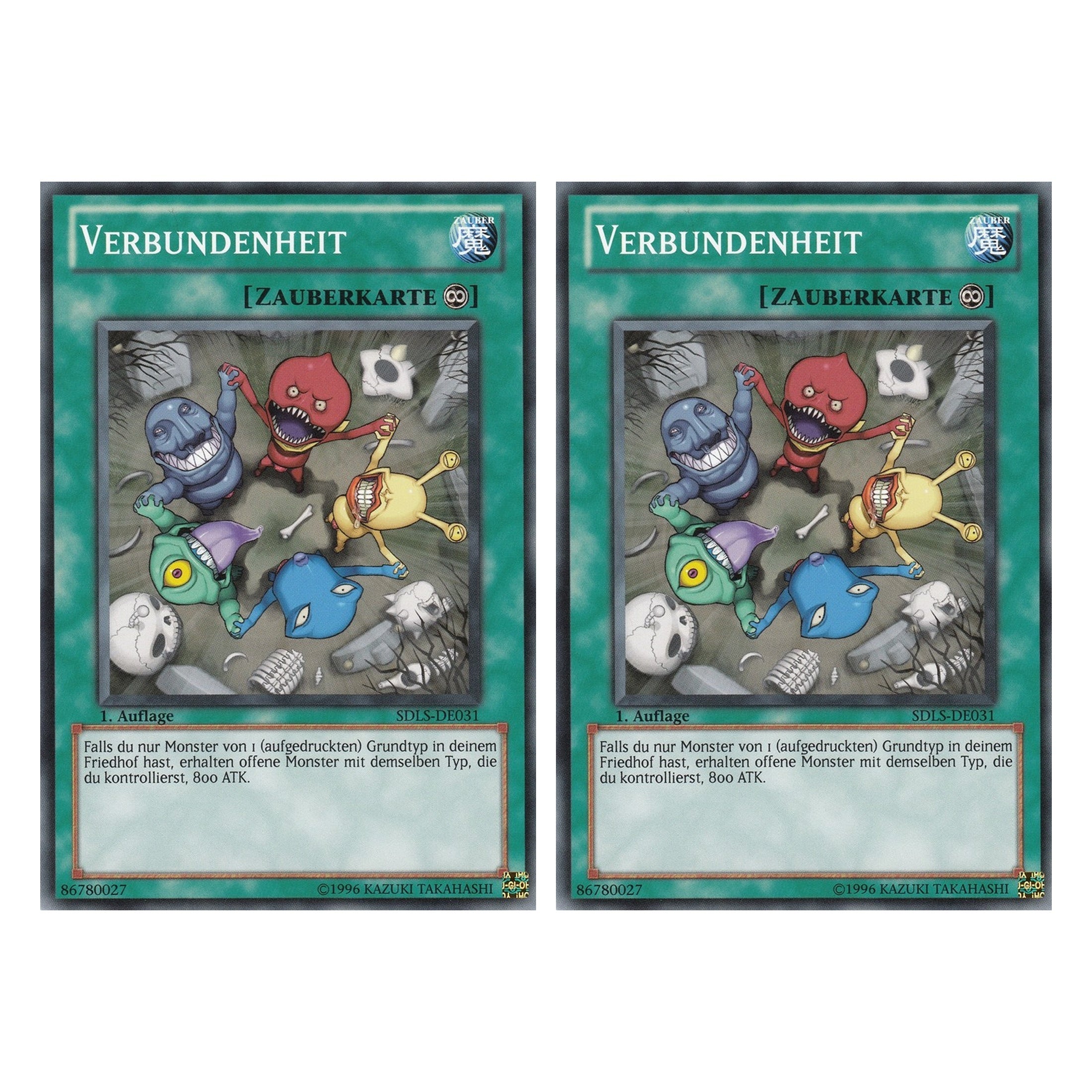Verbundenheit - SDLS-DE031 - Common - Deutsch - 1. Auflage - Structure Deck: Lost Sanctuary - Duo Set (2 Stück) - Yugioh