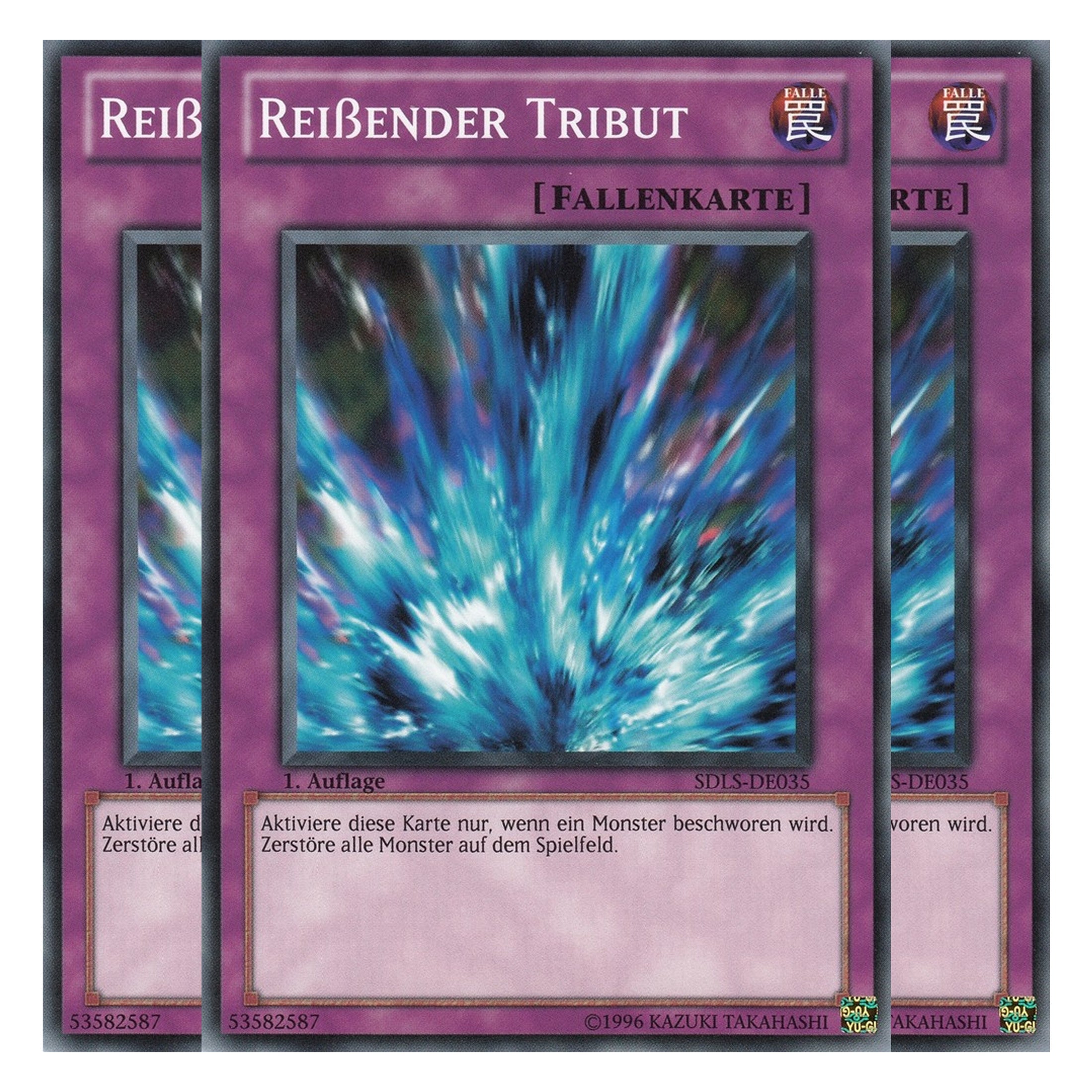 Reißender Tribut - SDLS-DE035 - Common - Deutsch - 1. Auflage - Structure Deck: Lost Sanctuary - Playset (3 Kopien)