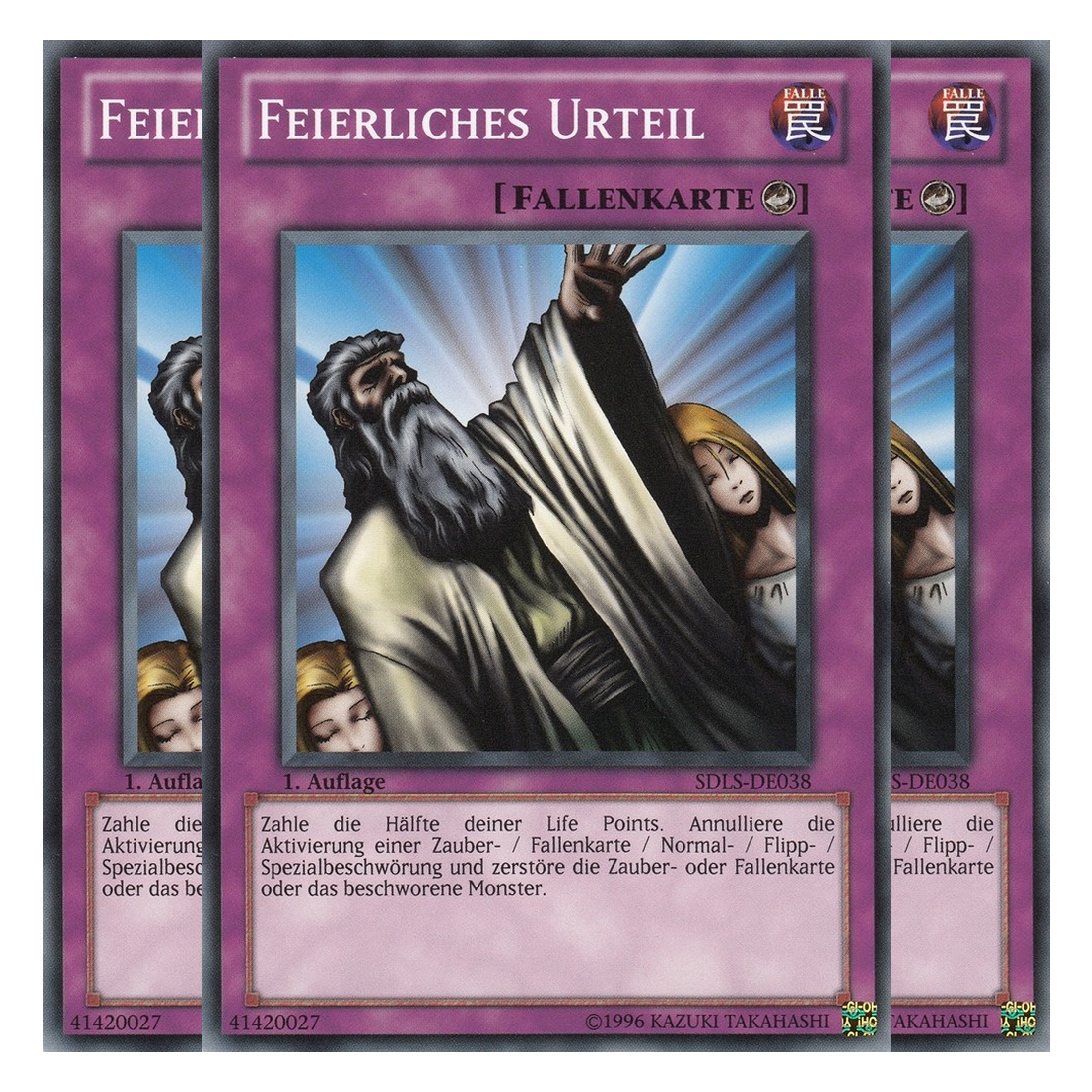 Feierliches Urteil - SDLS-DE038 - Common - Deutsch - 1. Auflage - Structure Deck: Lost Sanctuary - Playset (3 Kopien)