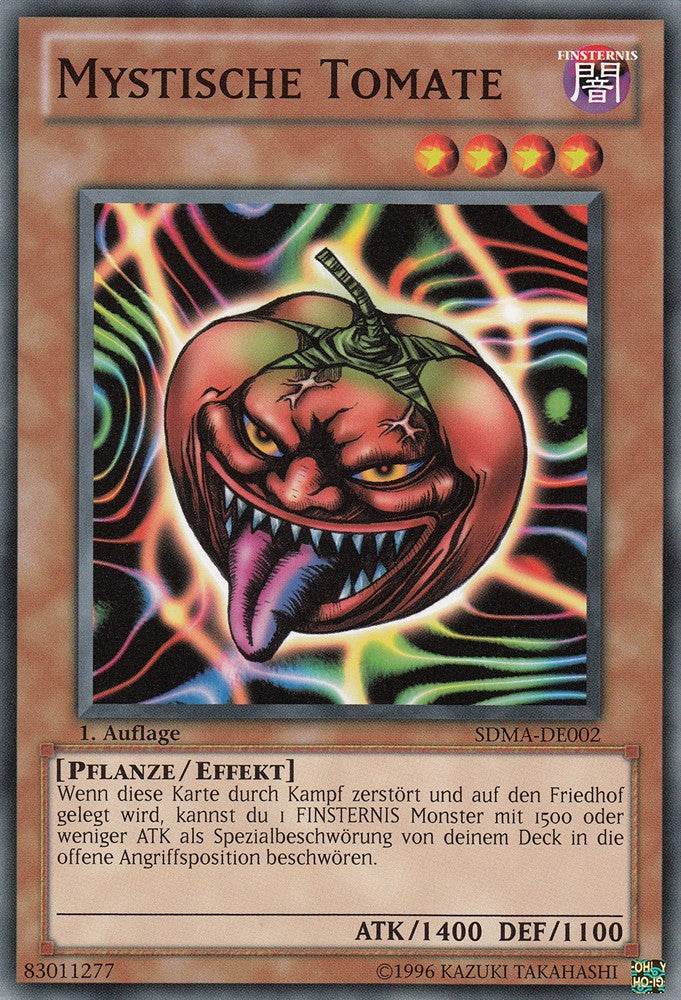 Mystische Tomate - SDMA-DE002 - Common - Deutsch - 1. Auflage - Structure Deck: Marik - Yugioh