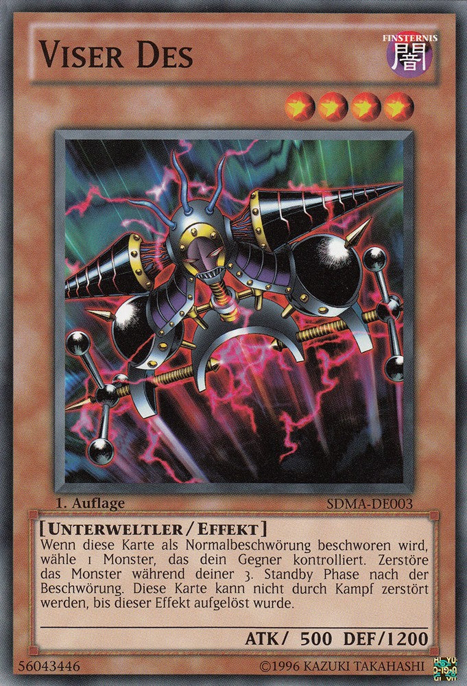 Viser Des - SDMA-DE003 - Common - Deutsch - 1. Auflage - Structure Deck: Marik - Yugioh