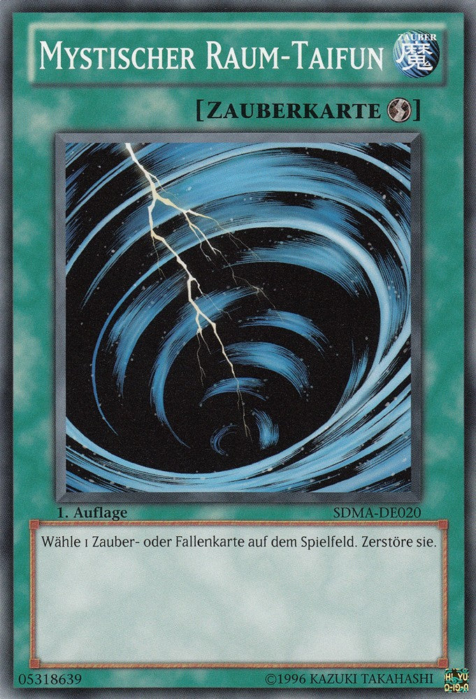 Mystischer Raum-Taifun - SDMA-DE020 - Common - Deutsch - 1. Auflage - Structure Deck: Marik - Yugioh