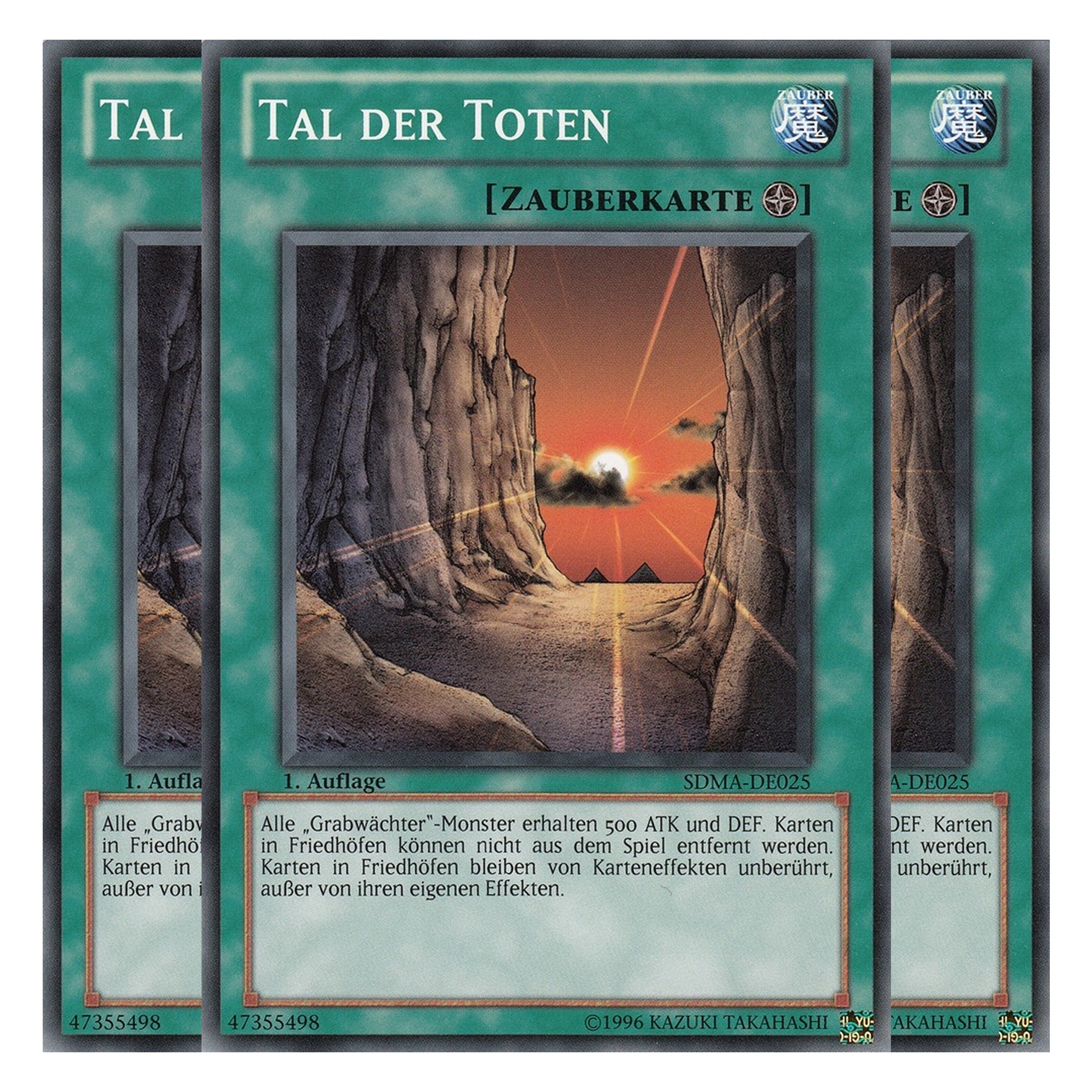 Tal der Toten - SDMA-DE025 - Common - Deutsch - 1. Auflage - Structure Deck: Marik - Playset (3 Kopien)