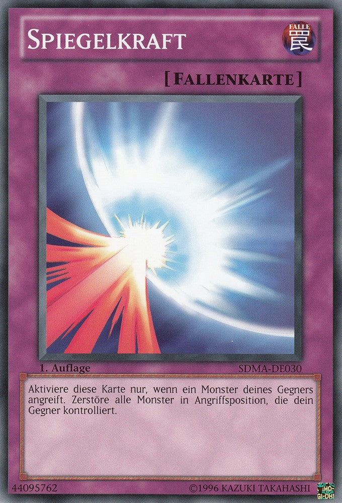Spiegelkraft - SDMA-DE030 - Common - Deutsch - 1. Auflage - Structure Deck: Marik - Yugioh