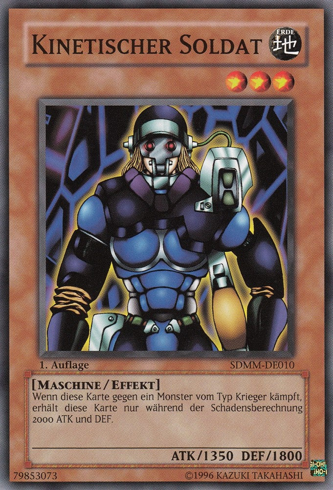 Kinetischer Soldat - SDMM-DE010 - Common - Deutsch - 1. Auflage - Structure Deck: Machina Mayhem - Yugioh