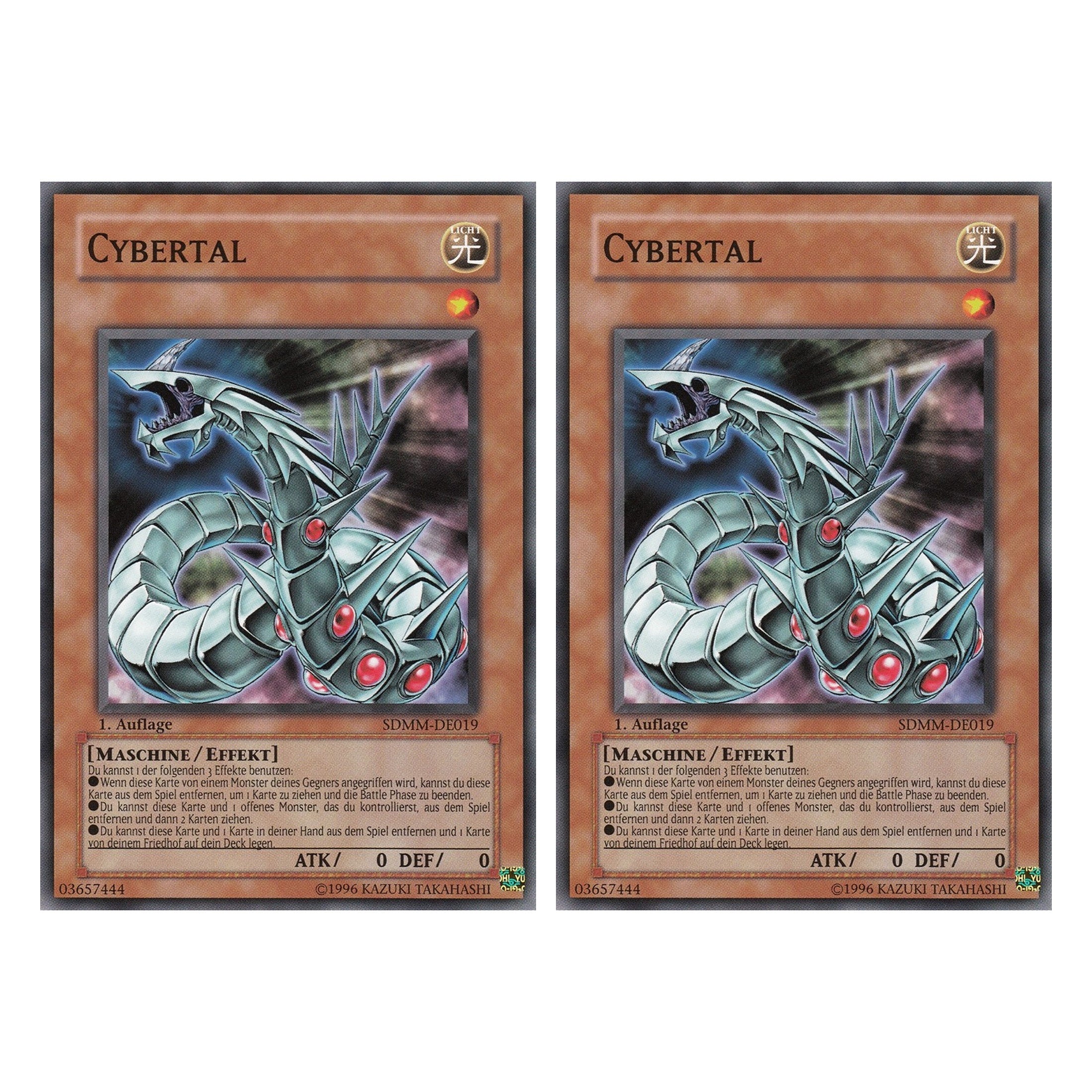 Cybertal - SDMM-DE019 - Common - Deutsch - 1. Auflage - Structure Deck: Machina Mayhem - Duo Set (2 Stück) - Yugioh